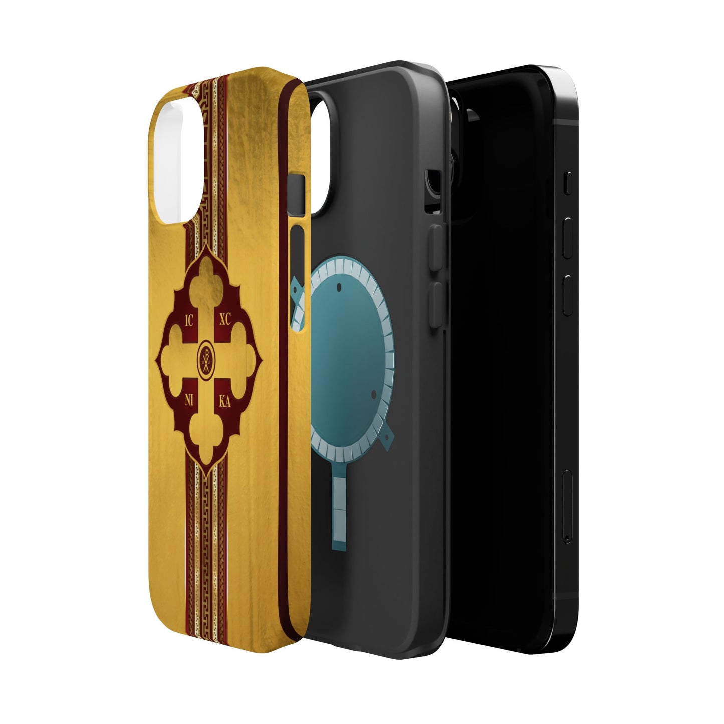 Greek Orthodox Cross Magnetic Impact-Resistant Phone Case
