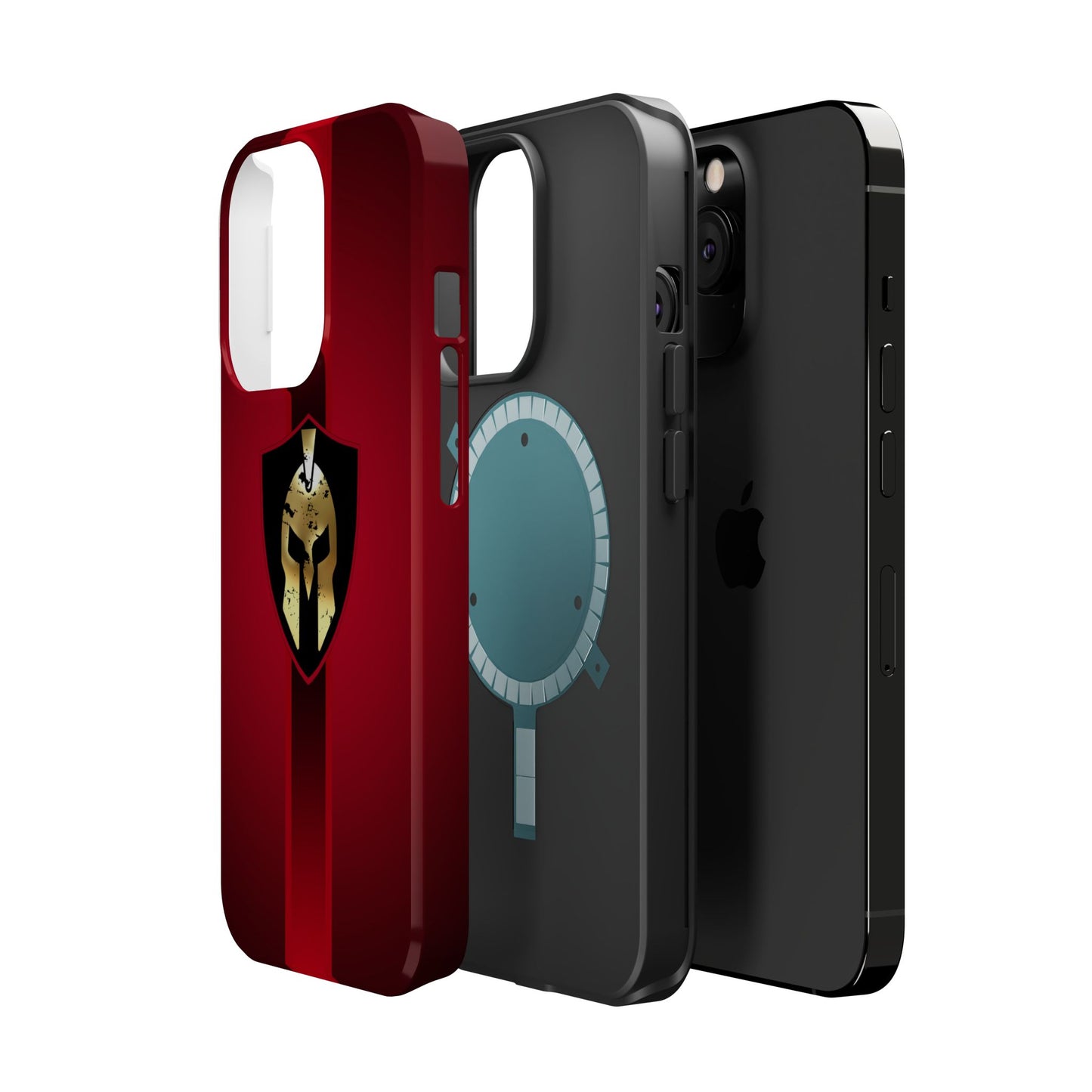 Spartan Helmet Magnetic Impact-Resistant Phone Case