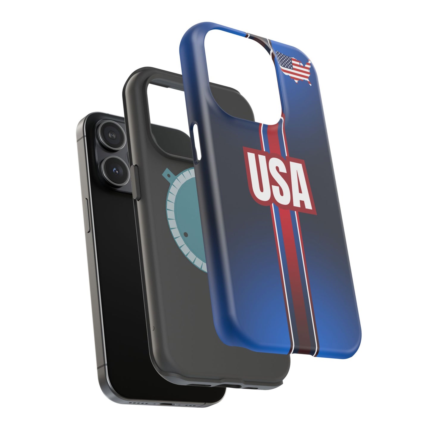 USA Magnetic Impact-Resistant Phone Case