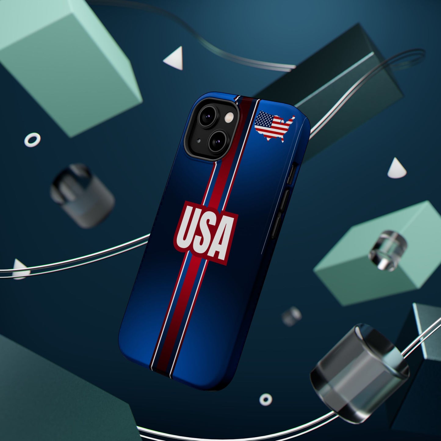 USA Magnetic Impact-Resistant Phone Case