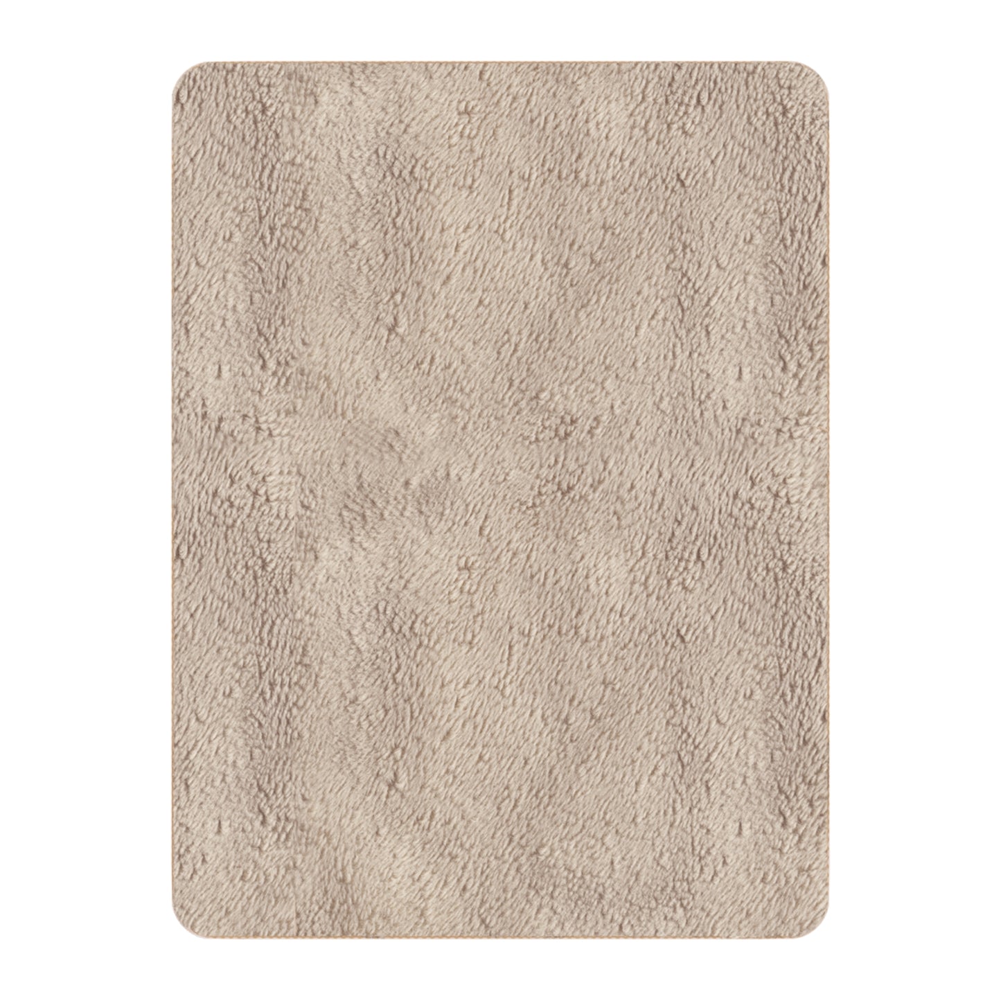 Greek Key Bronze Tan Grey Sherpa Blanket