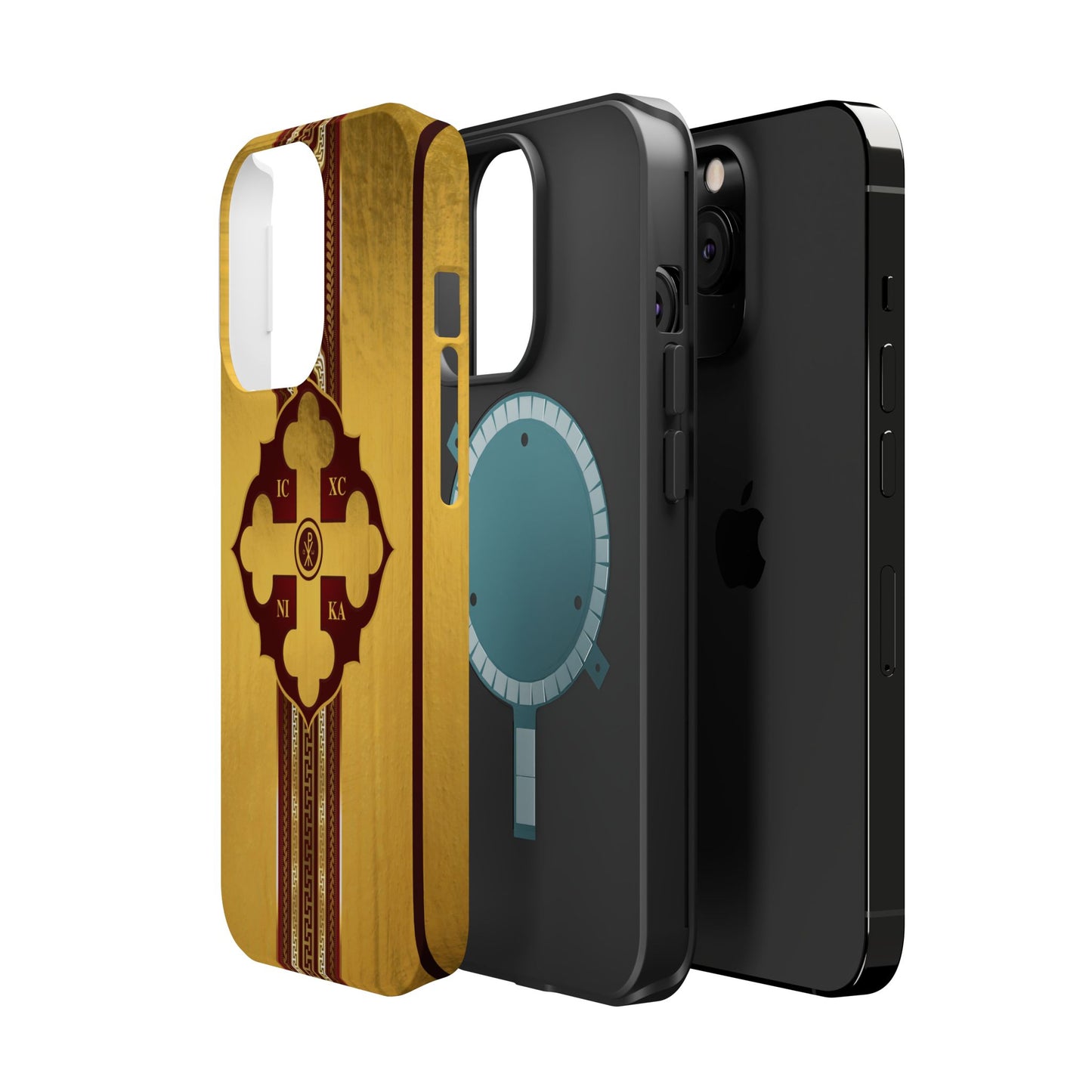 Greek Orthodox Cross Magnetic Impact-Resistant Phone Case