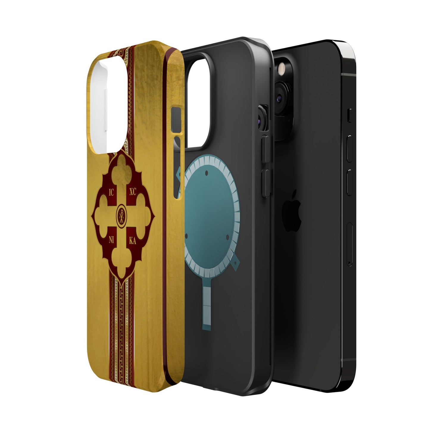 Greek Orthodox Cross Magnetic Impact-Resistant Phone Case