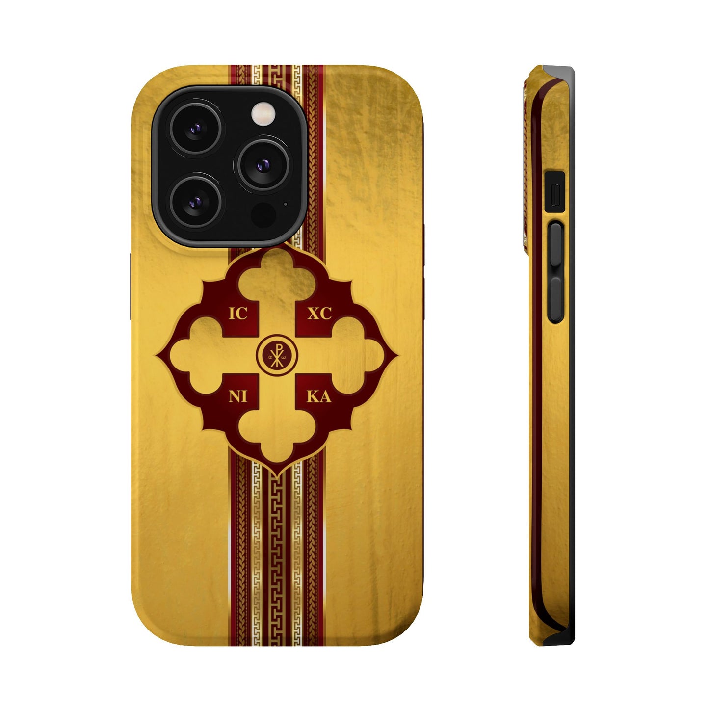 Greek Orthodox Cross Magnetic Impact-Resistant Phone Case