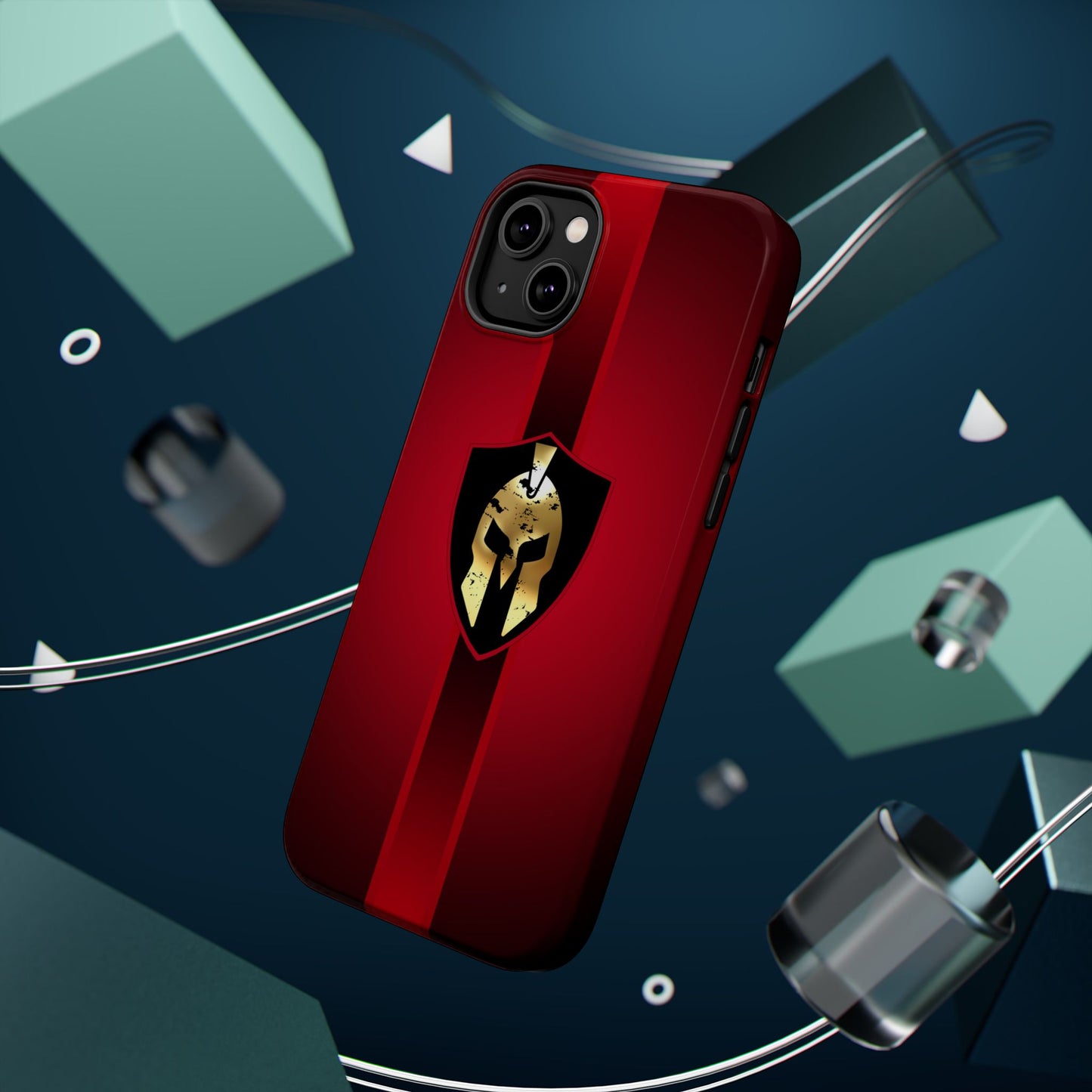 Spartan Helmet Magnetic Impact-Resistant Phone Case