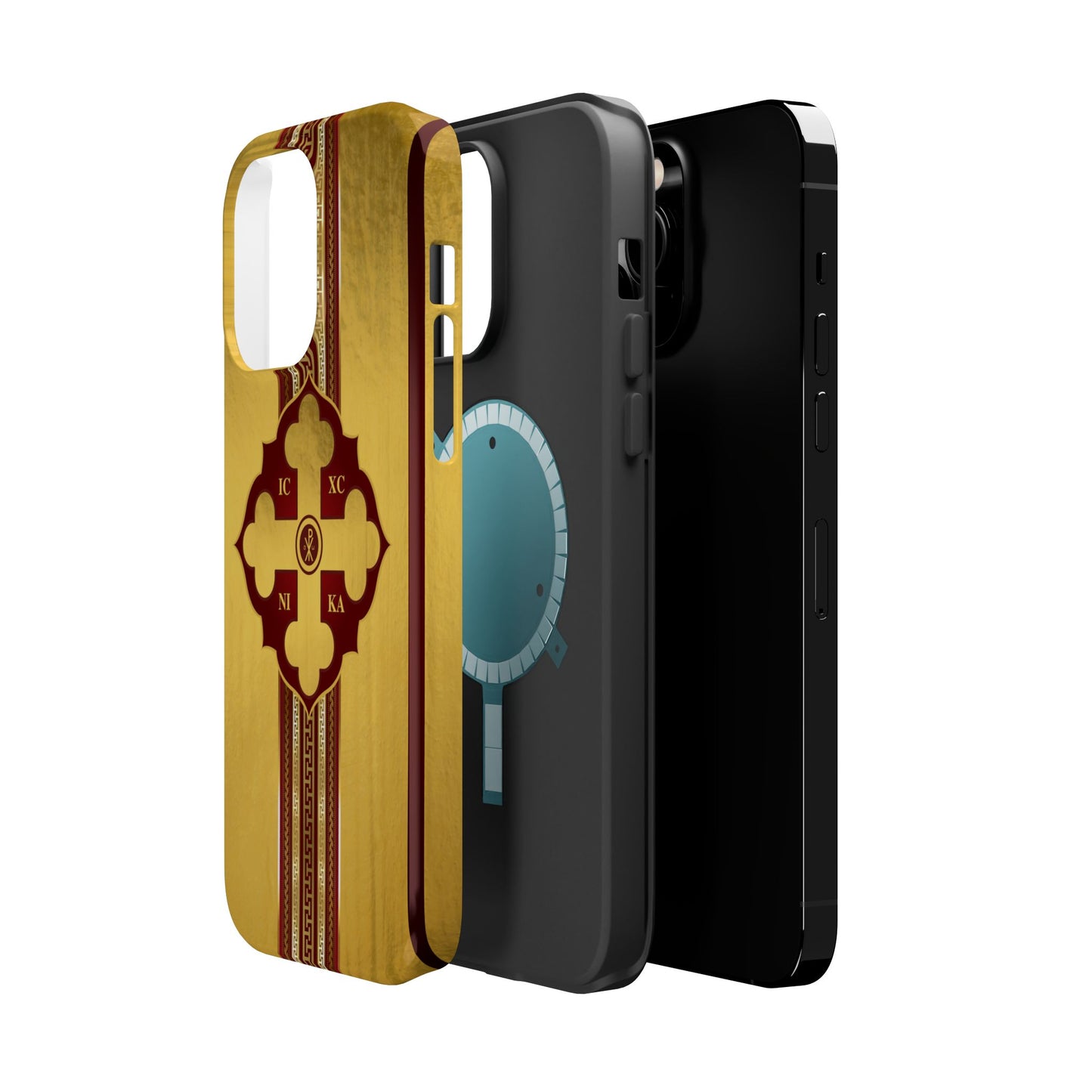 Greek Orthodox Cross Magnetic Impact-Resistant Phone Case
