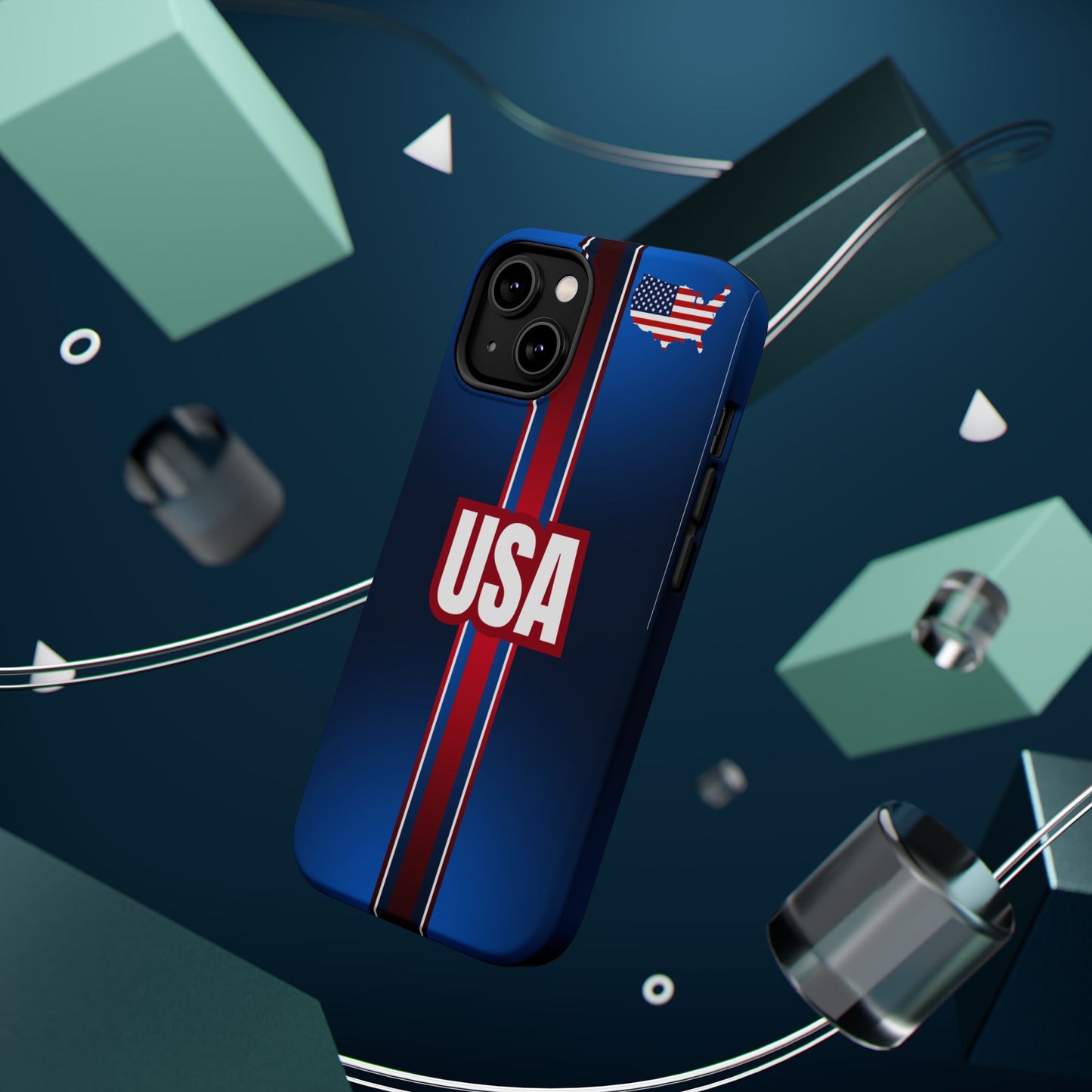 USA Magnetic Impact-Resistant Phone Case