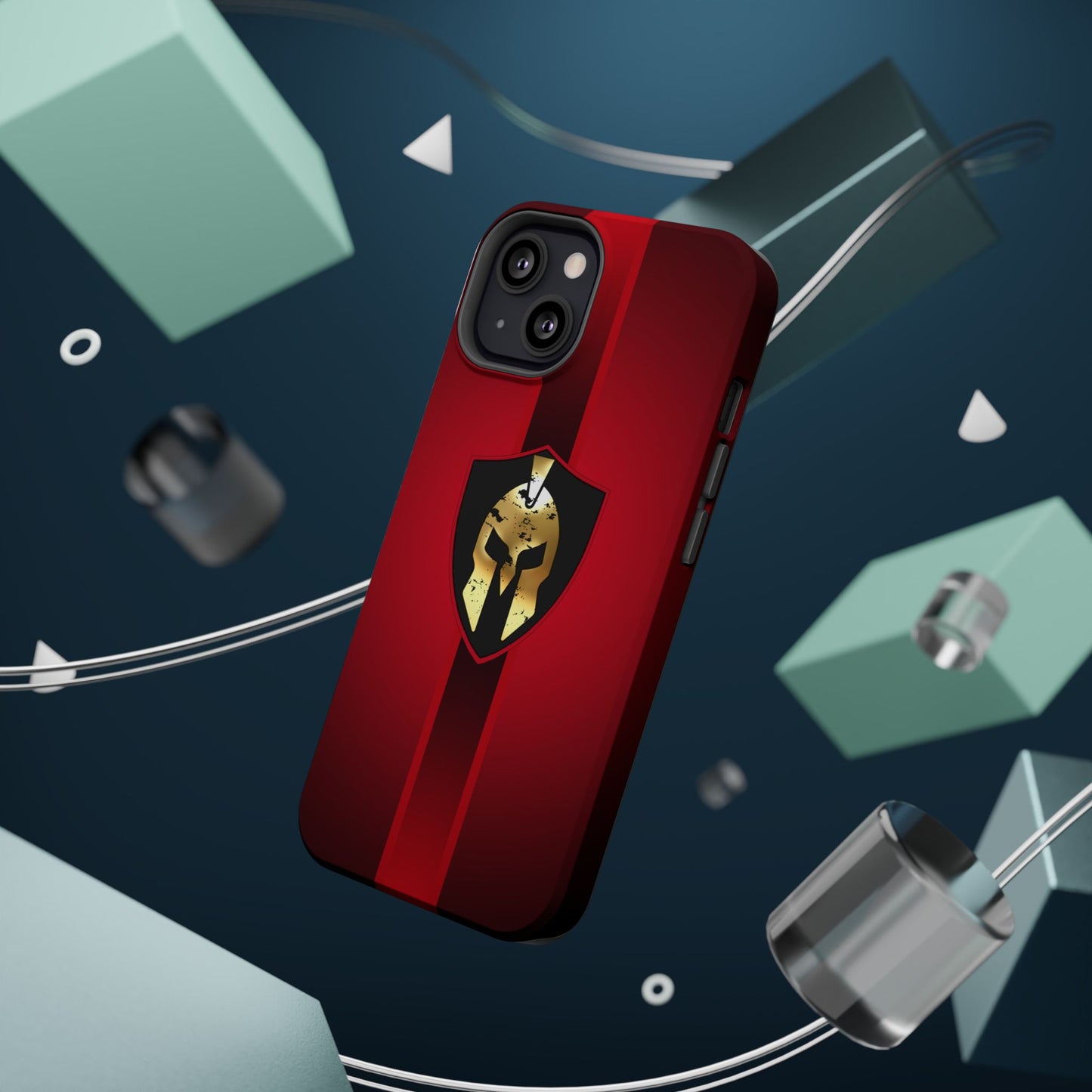 Spartan Helmet Magnetic Impact-Resistant Phone Case
