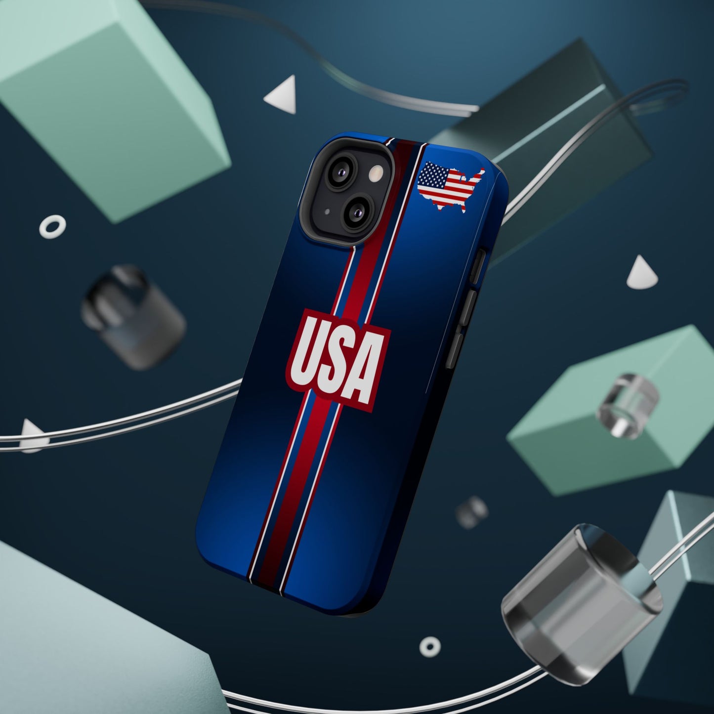 USA Magnetic Impact-Resistant Phone Case