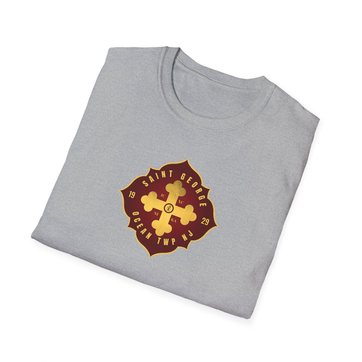 Saint George Ocean Twp NJ Softstyle T‑Shirt