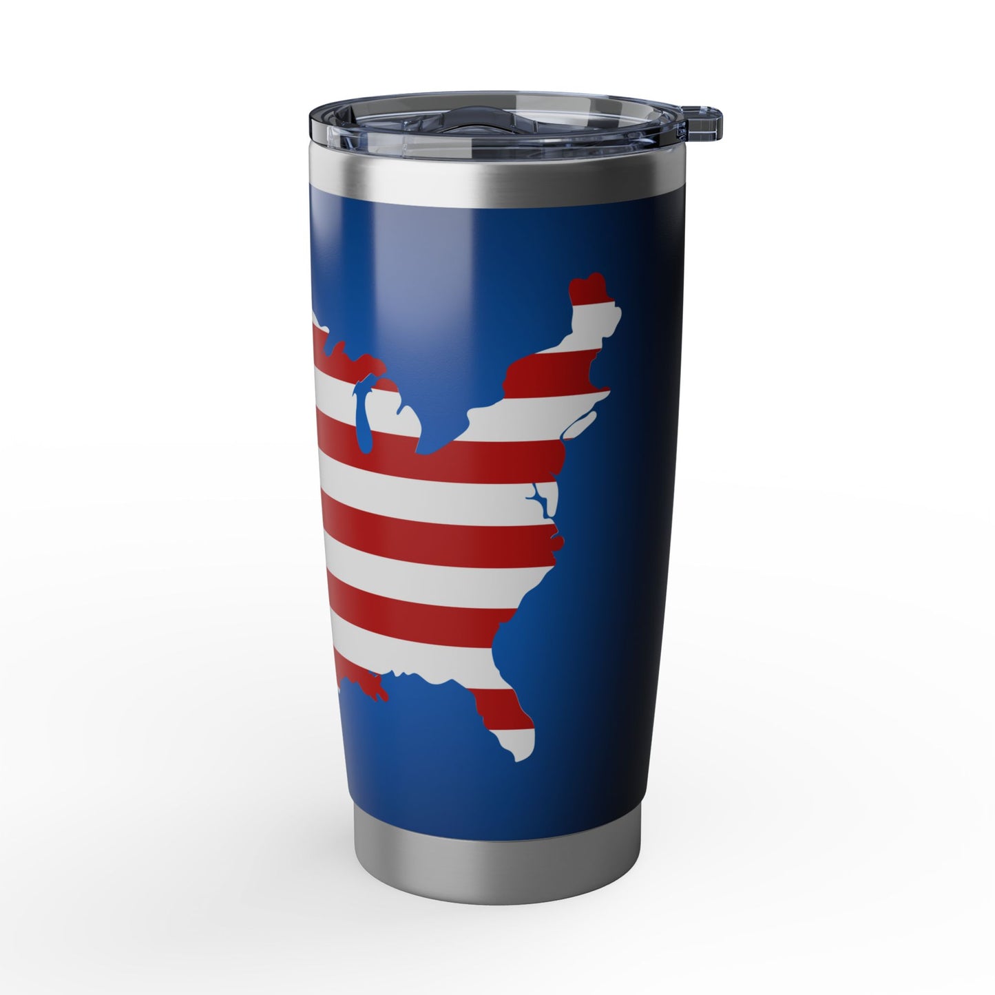 USA Flag Map 20oz Stainless Steel Tumbler