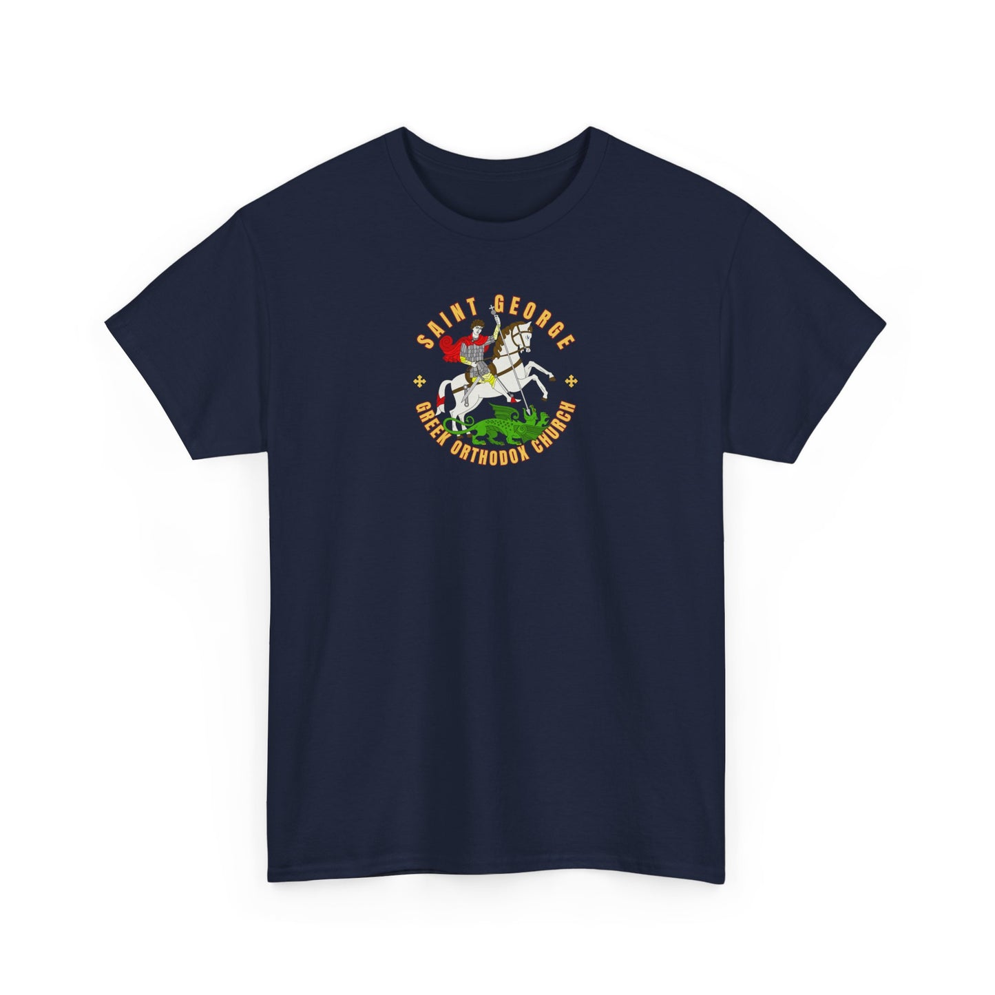 Saint George Greek Orthodox Church GOYA Unisex Heavy Cotton Tee