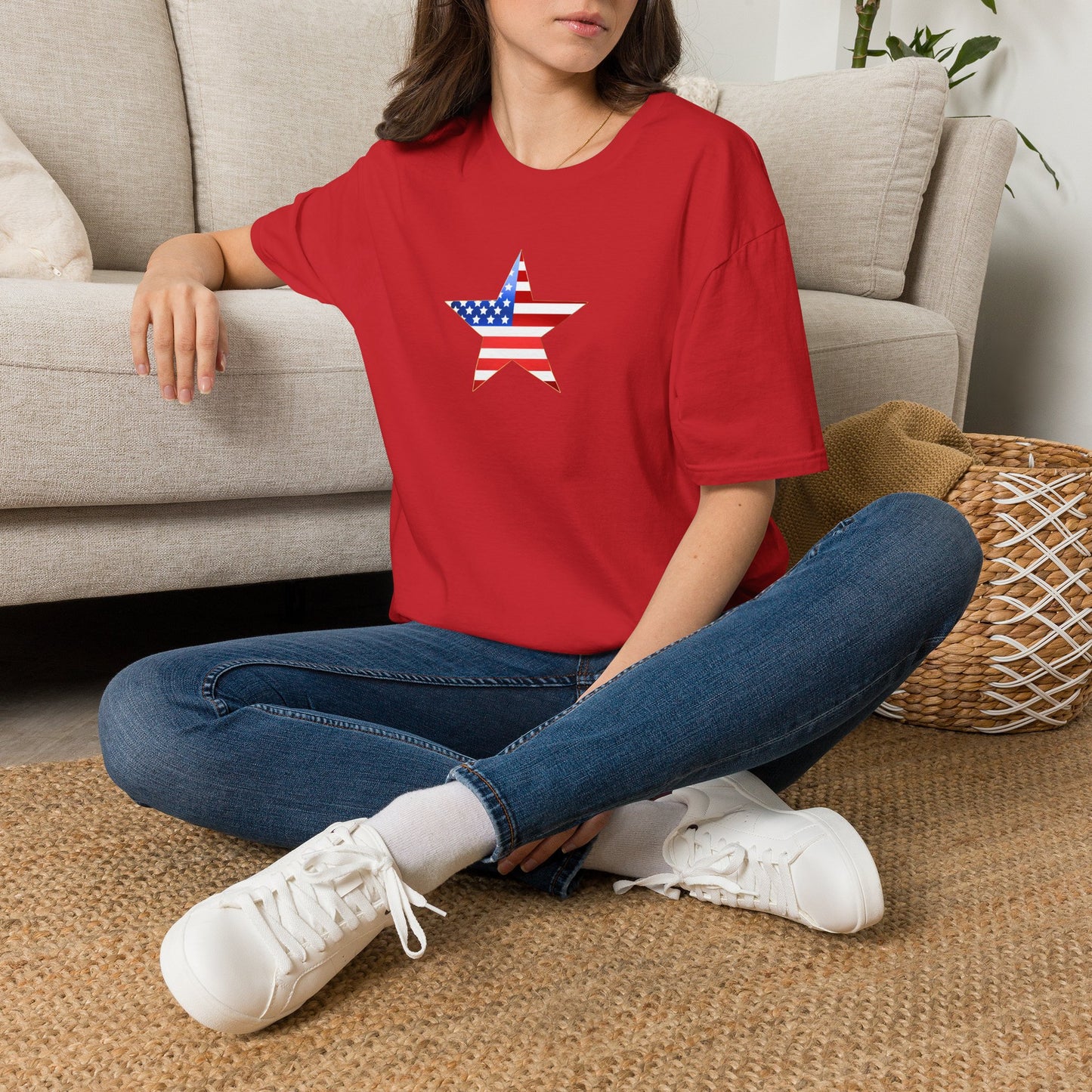 American Flag Star T-Shirt