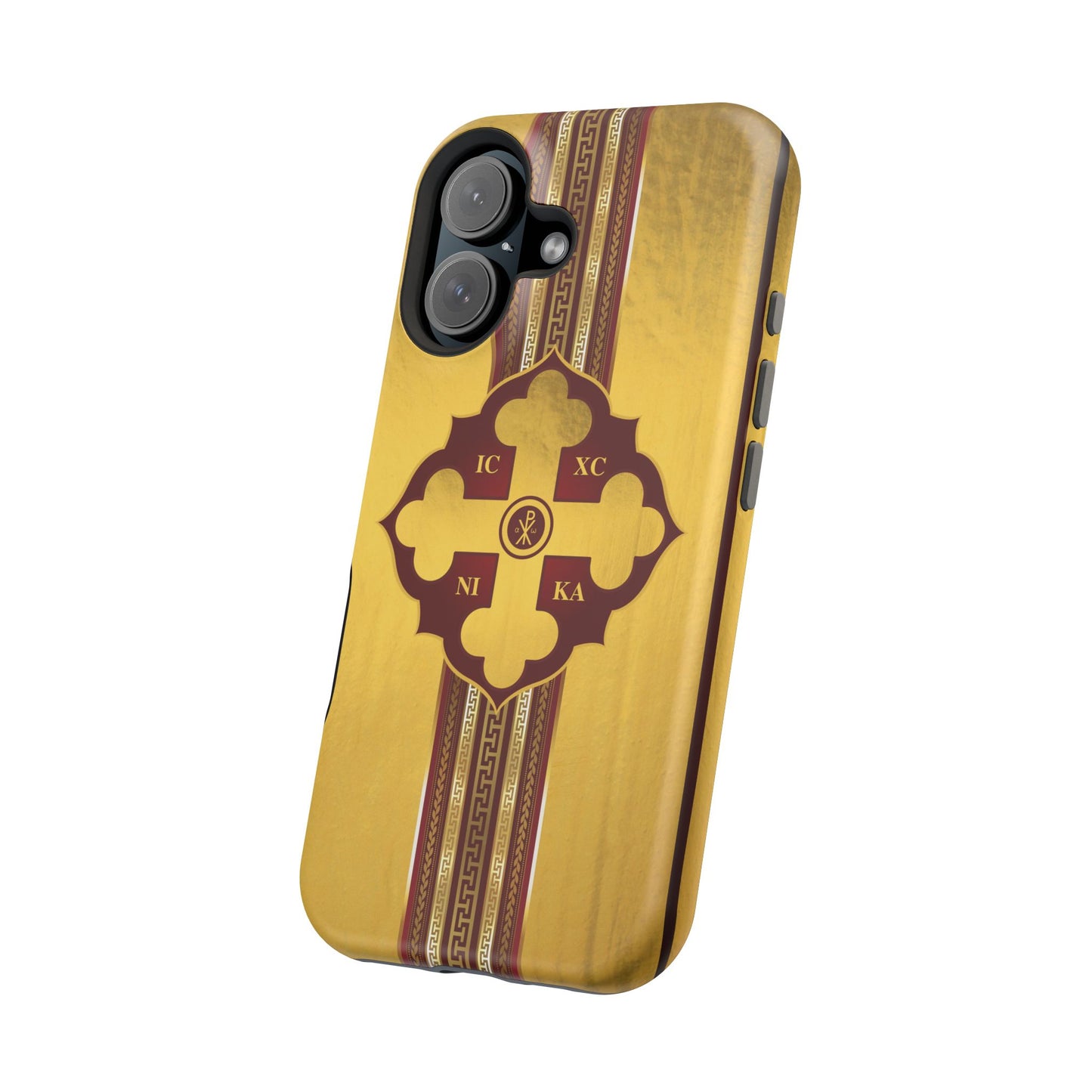Greek Orthodox Cross Magnetic Impact-Resistant Phone Case
