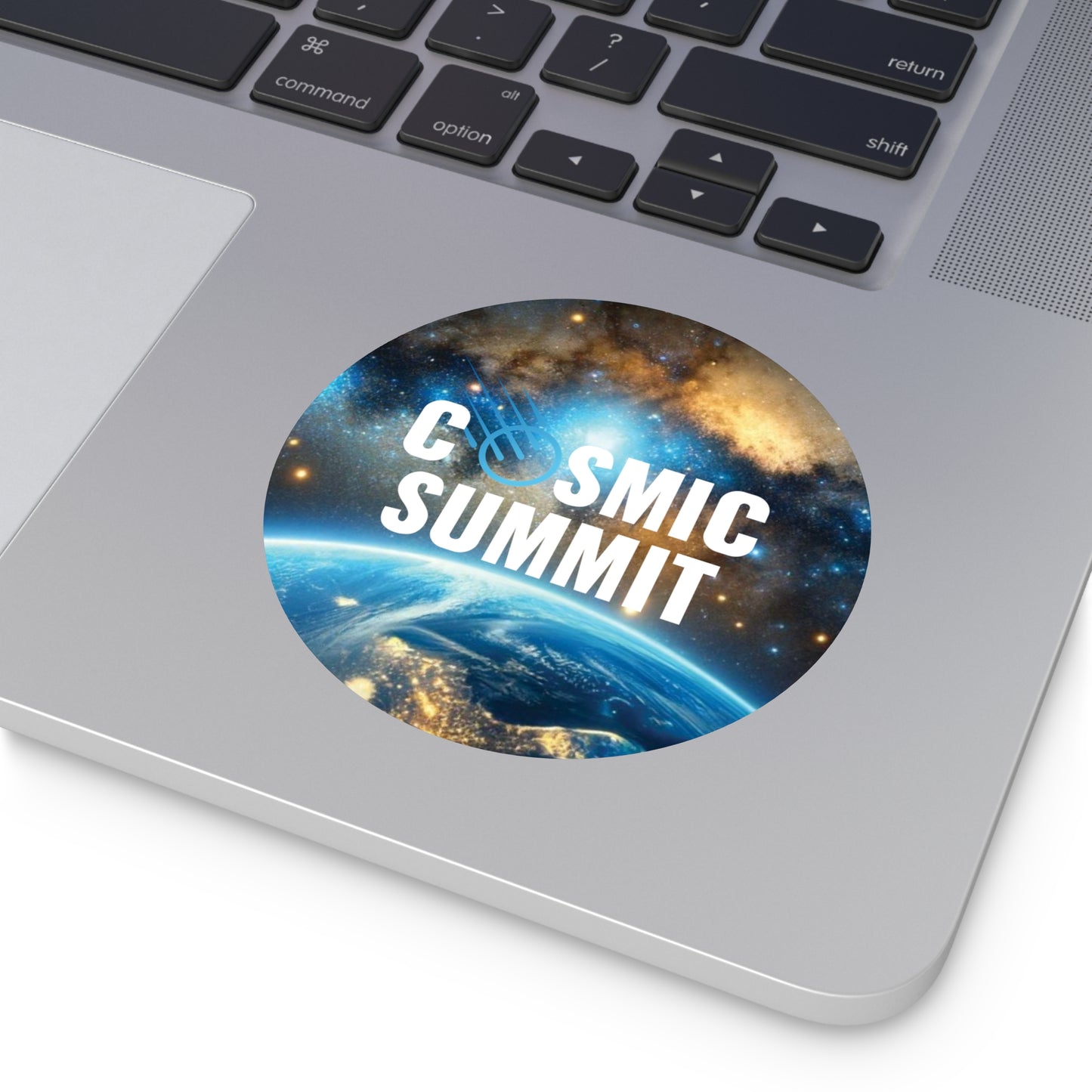 Cosmic Summit Round Vinyl Stickers