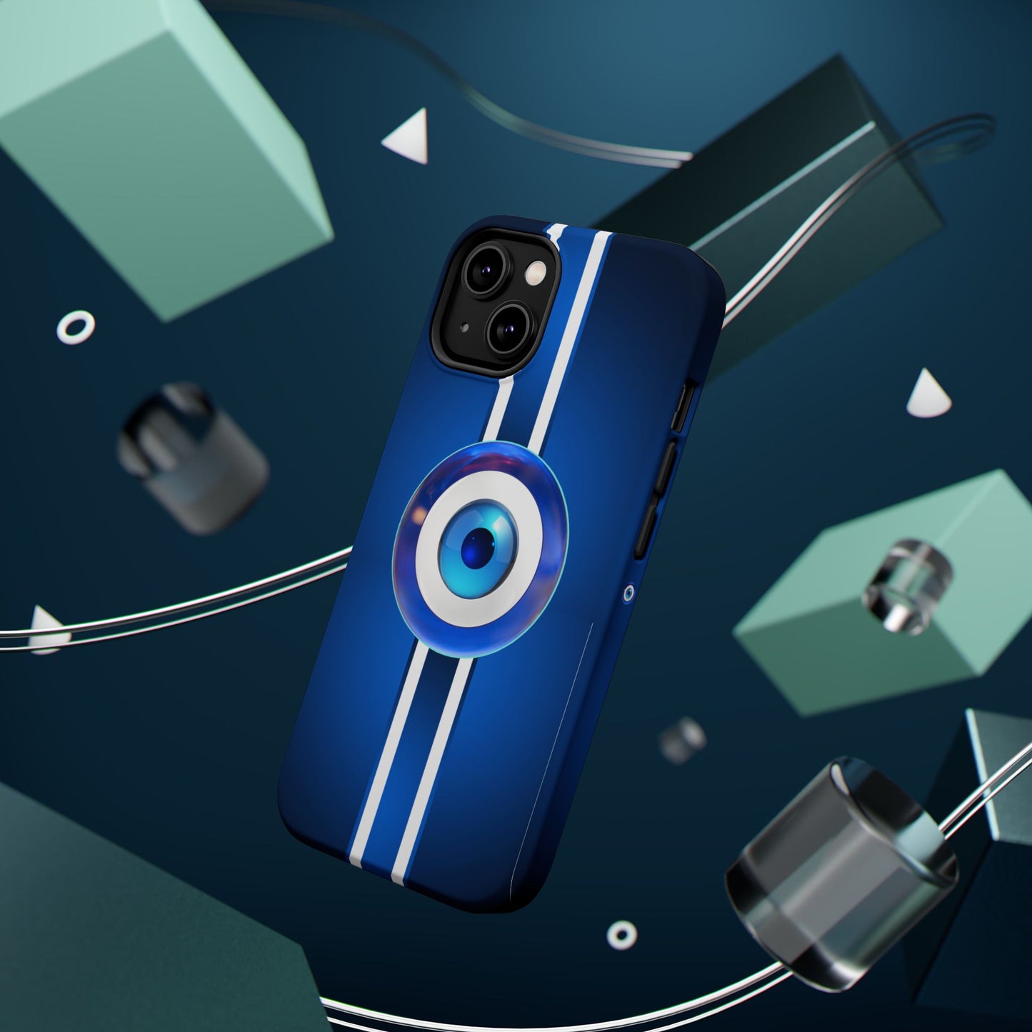 Evil Eye Magnetic Impact-Resistant Phone Case