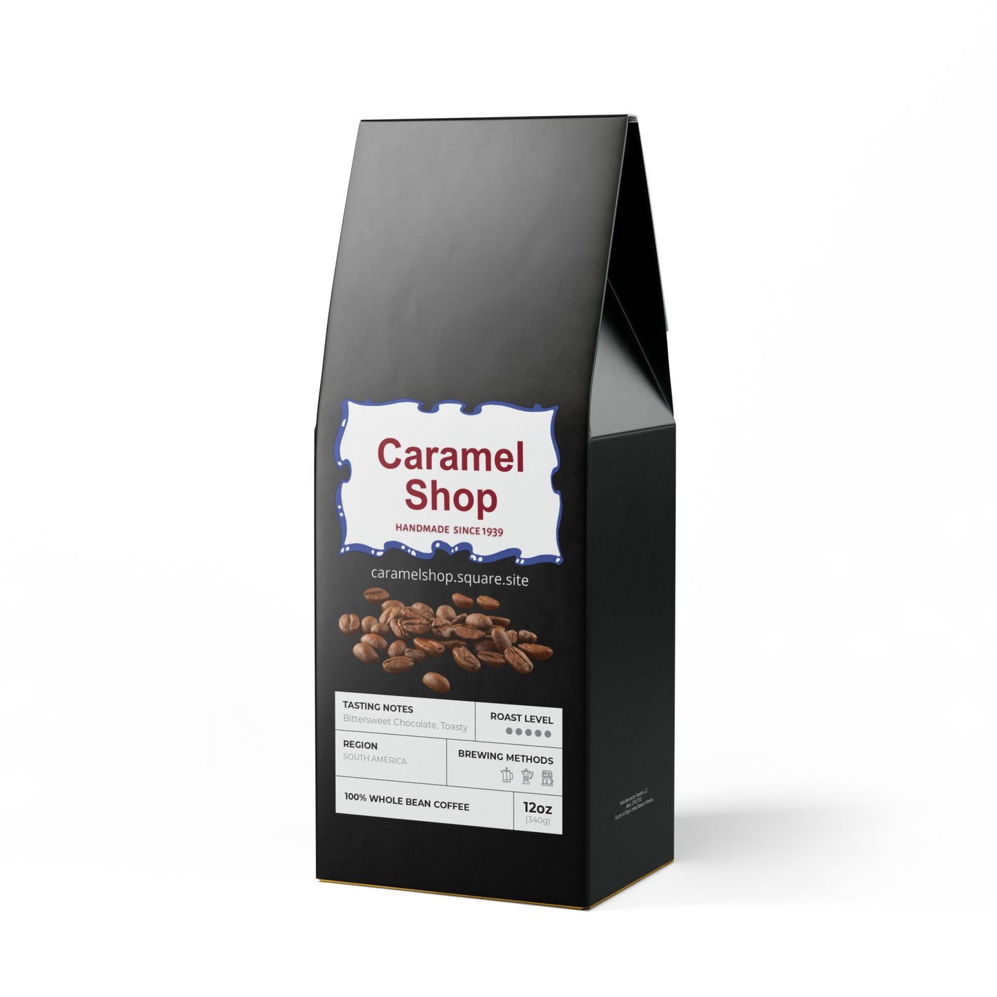 Caramel Shop Bitterroot Coffee Blend (Dark French Roast)