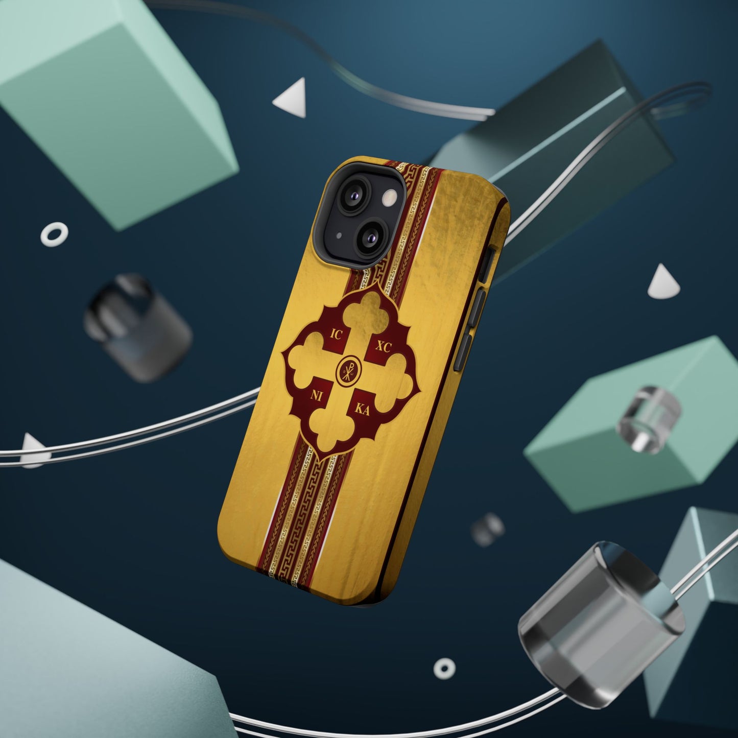Greek Orthodox Cross Magnetic Impact-Resistant Phone Case