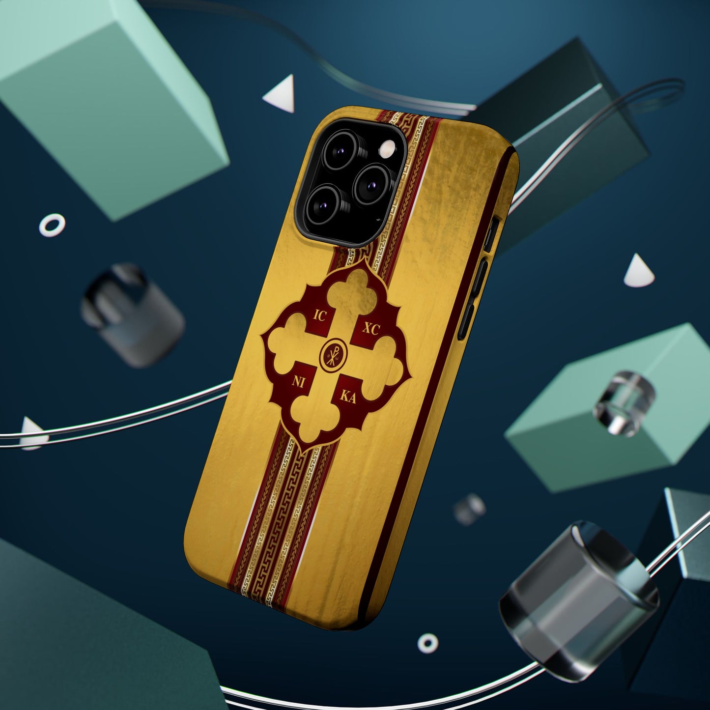 Greek Orthodox Cross Magnetic Impact-Resistant Phone Case