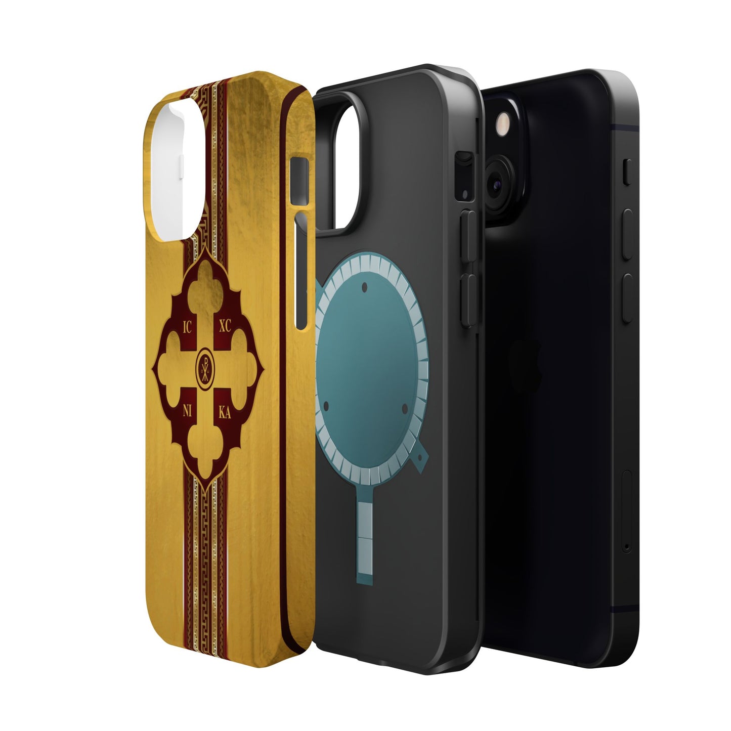 Greek Orthodox Cross Magnetic Impact-Resistant Phone Case
