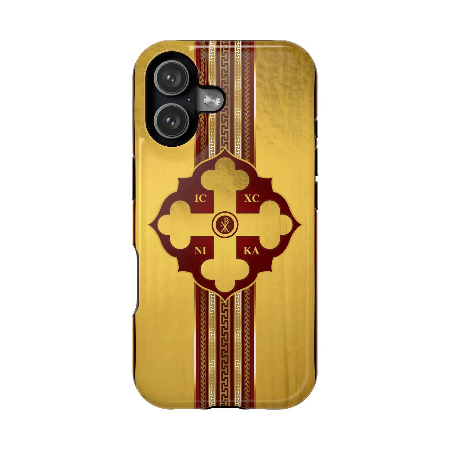 Greek Orthodox Cross Magnetic Impact-Resistant Phone Case