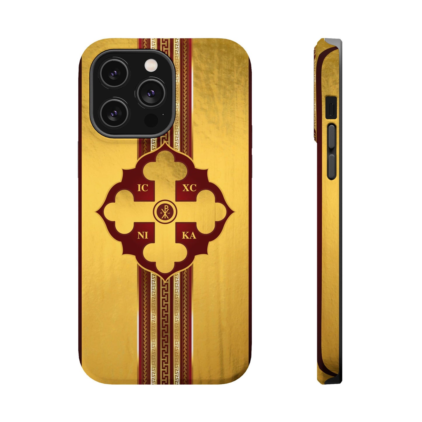 Greek Orthodox Cross Magnetic Impact-Resistant Phone Case