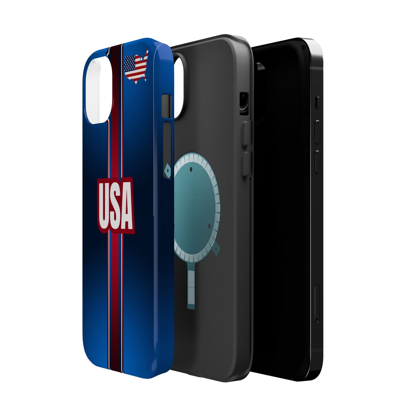 USA Magnetic Impact-Resistant Phone Case