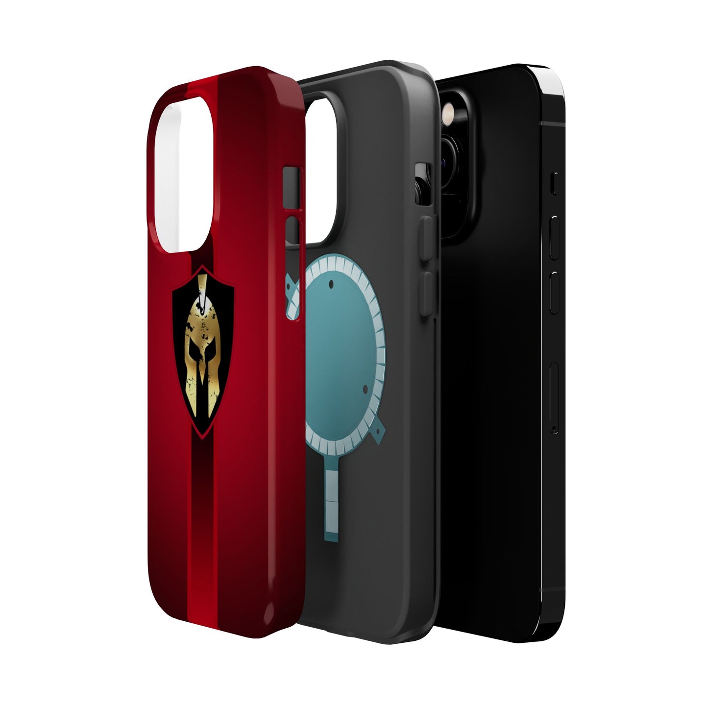 Spartan Helmet Magnetic Impact-Resistant Phone Case