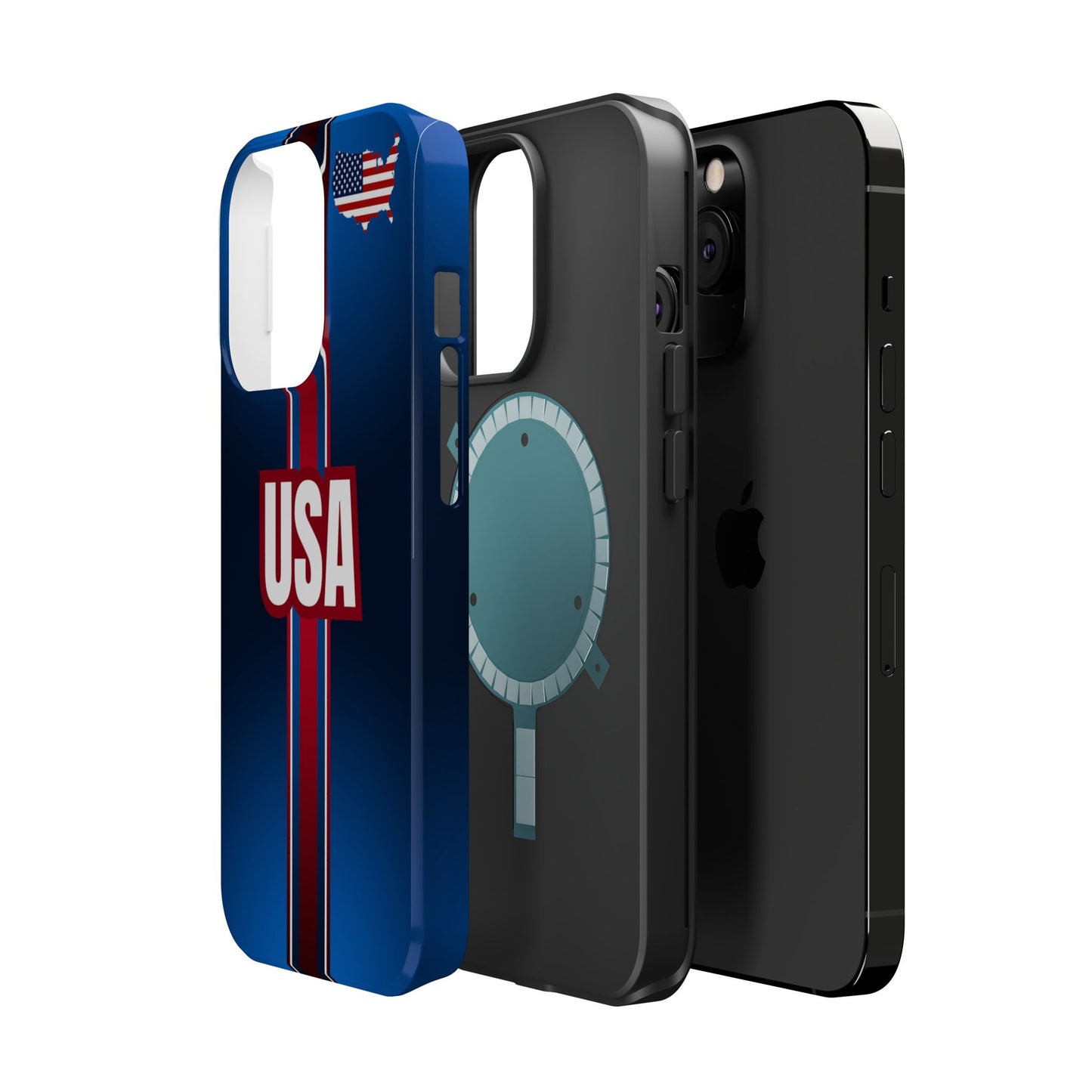 USA Magnetic Impact-Resistant Phone Case