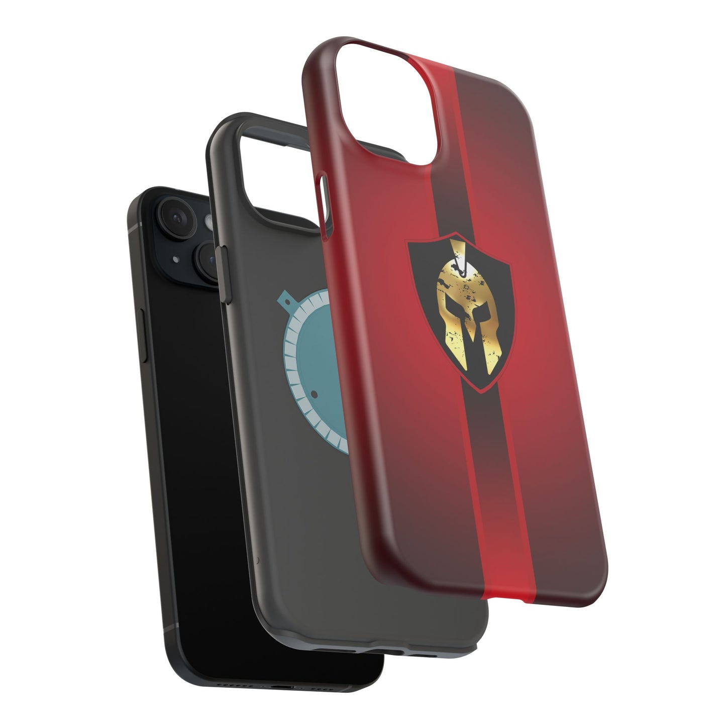 Spartan Helmet Magnetic Impact-Resistant Phone Case