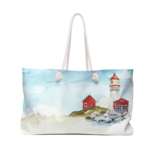 Lighthouse Beach Weekender Bag