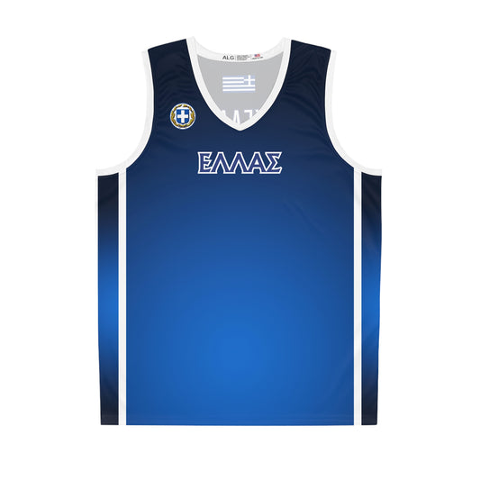 Ellas Blue Basketball Jersey GOYA