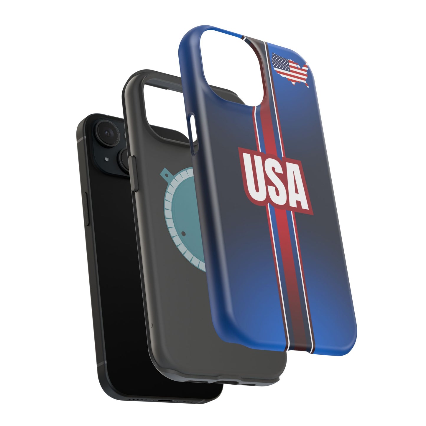 USA Magnetic Impact-Resistant Phone Case
