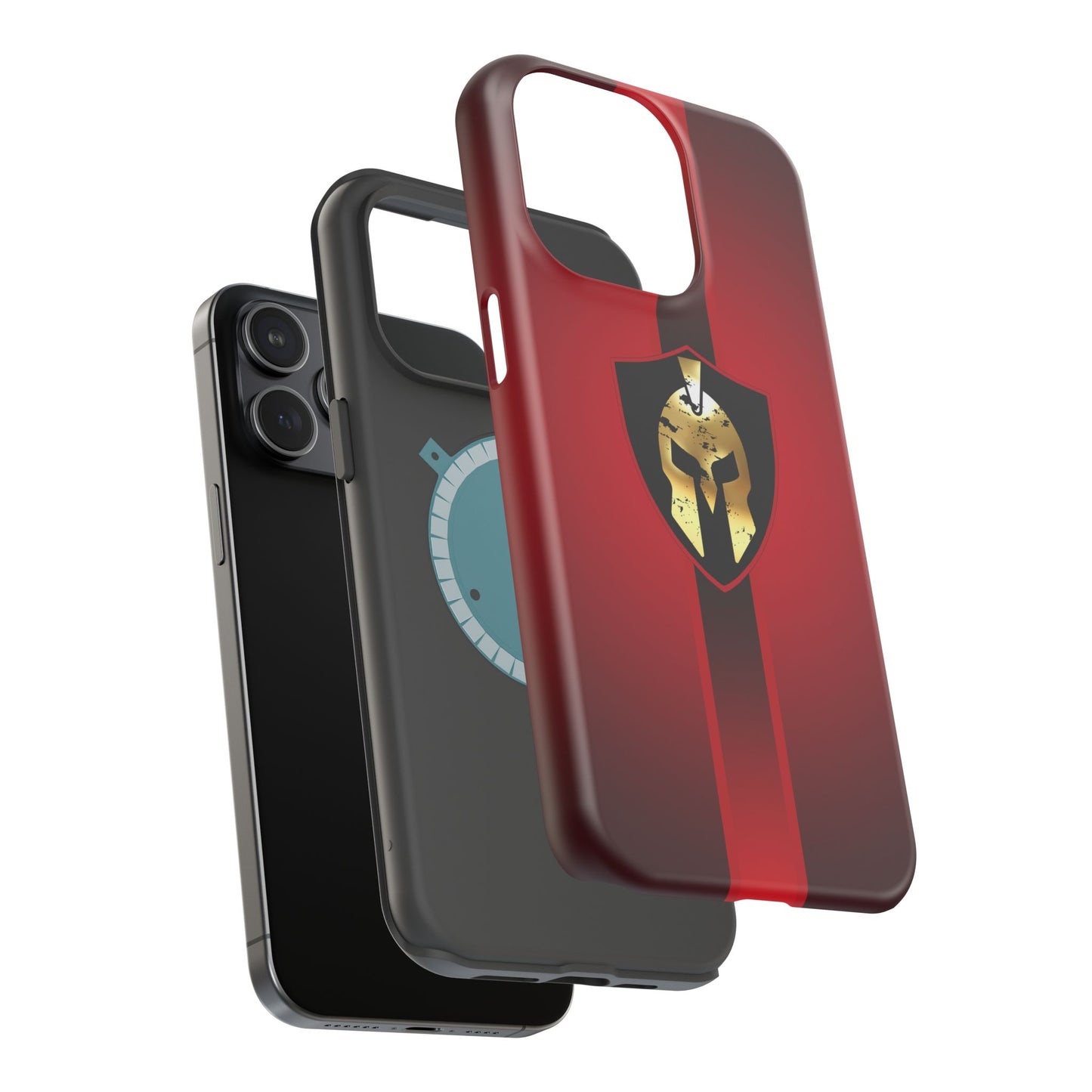 Spartan Helmet Magnetic Impact-Resistant Phone Case