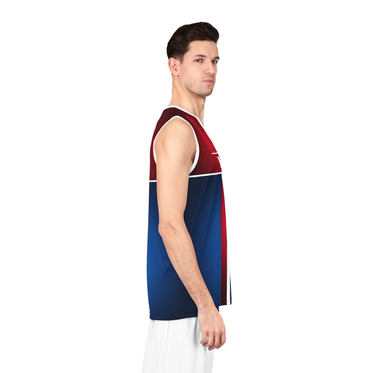 USA 1776 Red Blue Basketball Jersey