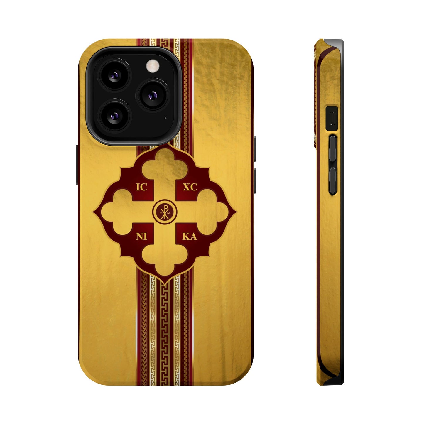 Greek Orthodox Cross Magnetic Impact-Resistant Phone Case