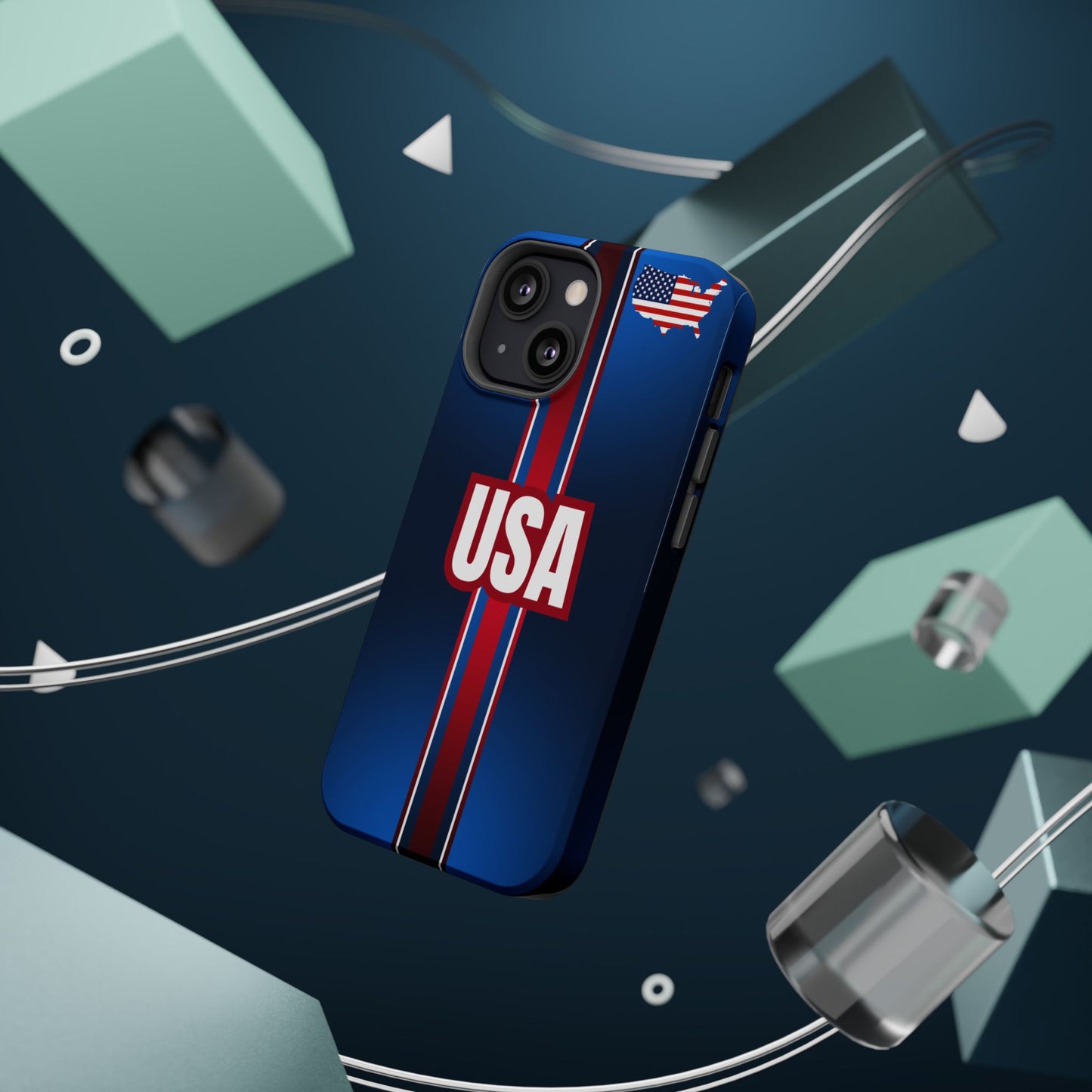 USA Magnetic Impact-Resistant Phone Case