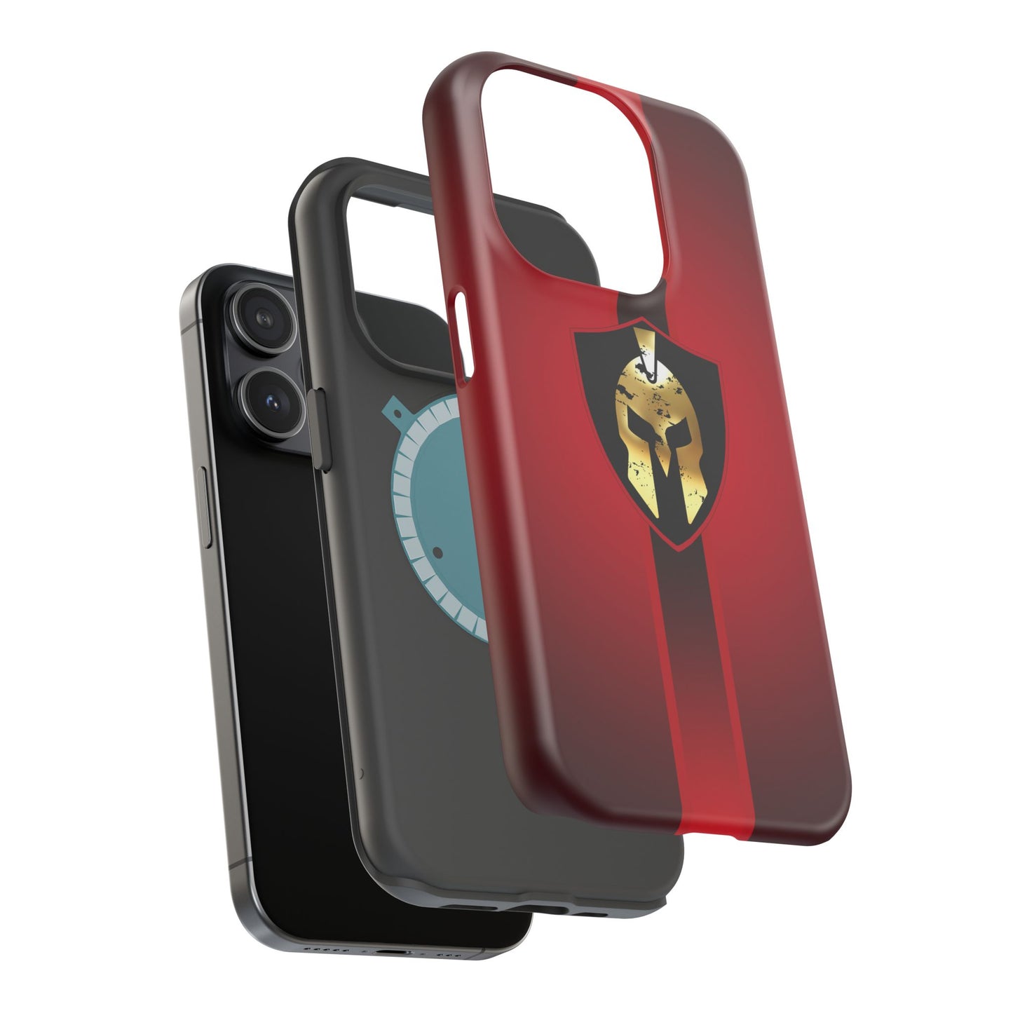 Spartan Helmet Magnetic Impact-Resistant Phone Case