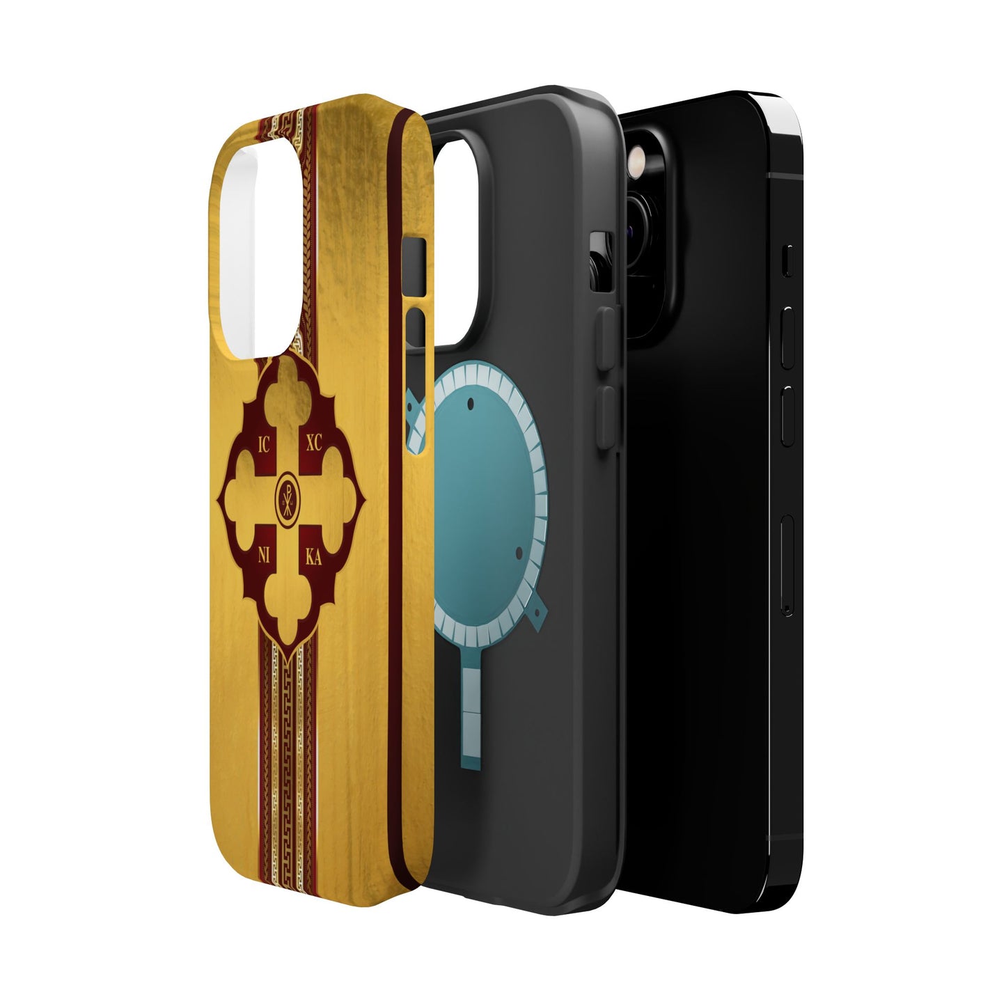 Greek Orthodox Cross Magnetic Impact-Resistant Phone Case