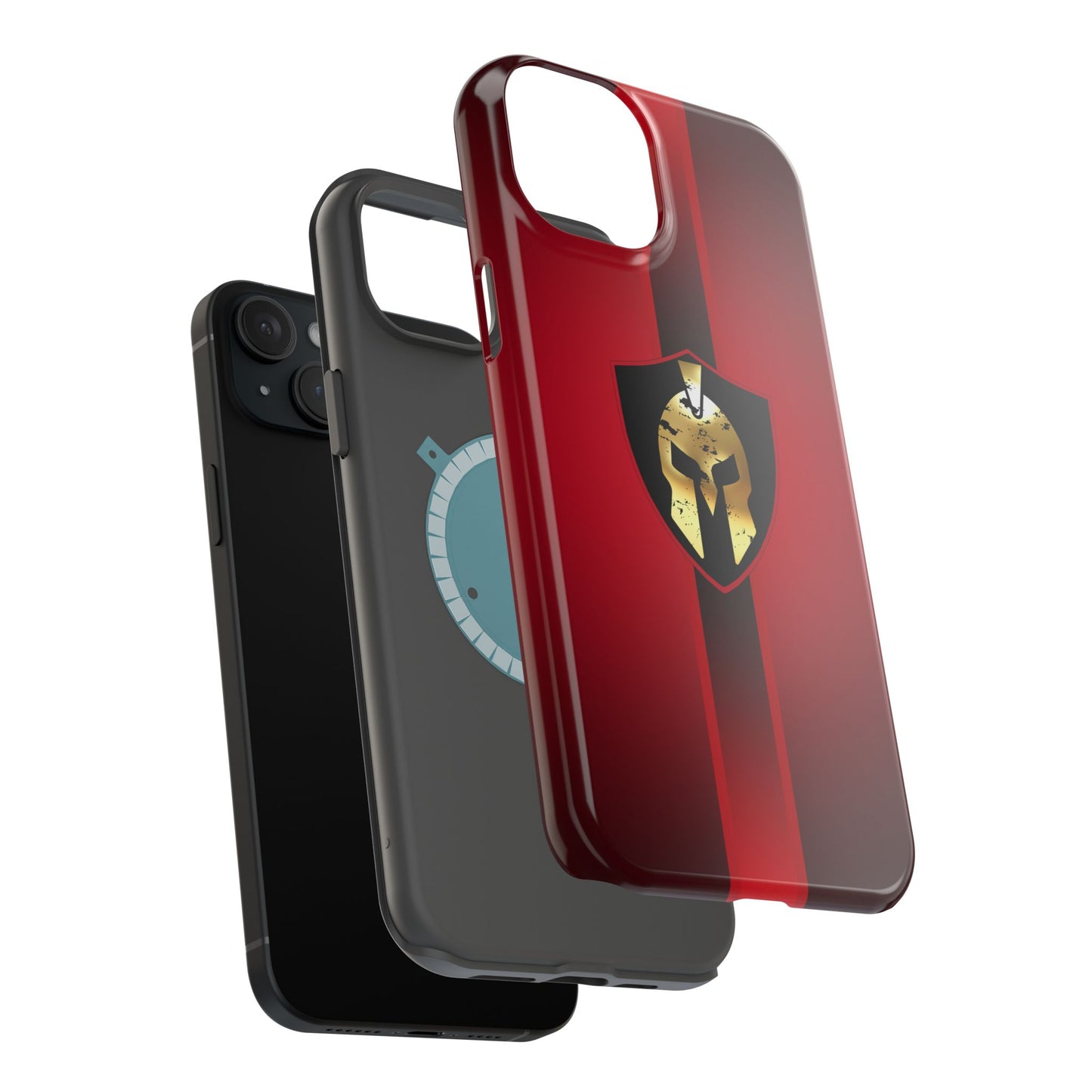 Spartan Helmet Magnetic Impact-Resistant Phone Case