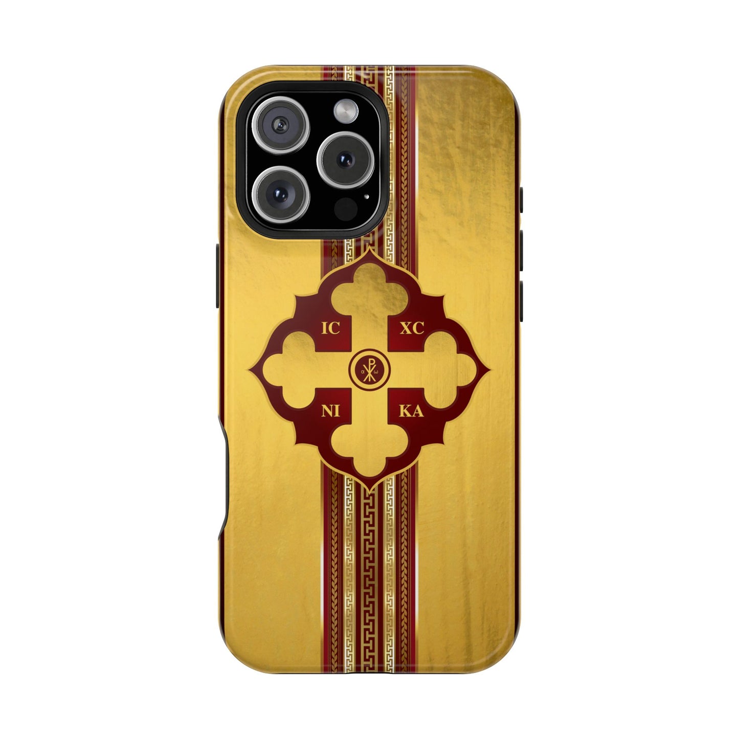 Greek Orthodox Cross Magnetic Impact-Resistant Phone Case