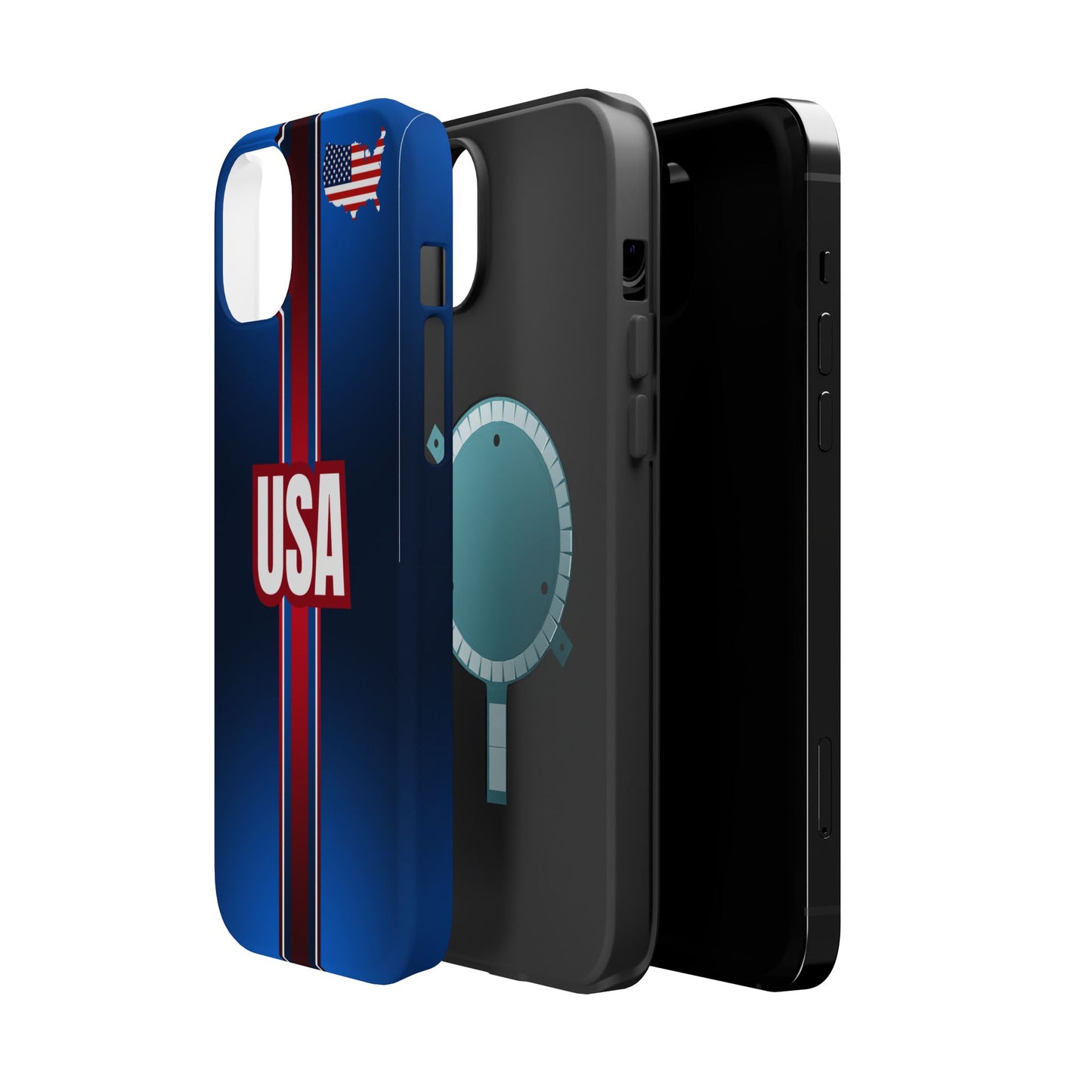 USA Magnetic Impact-Resistant Phone Case