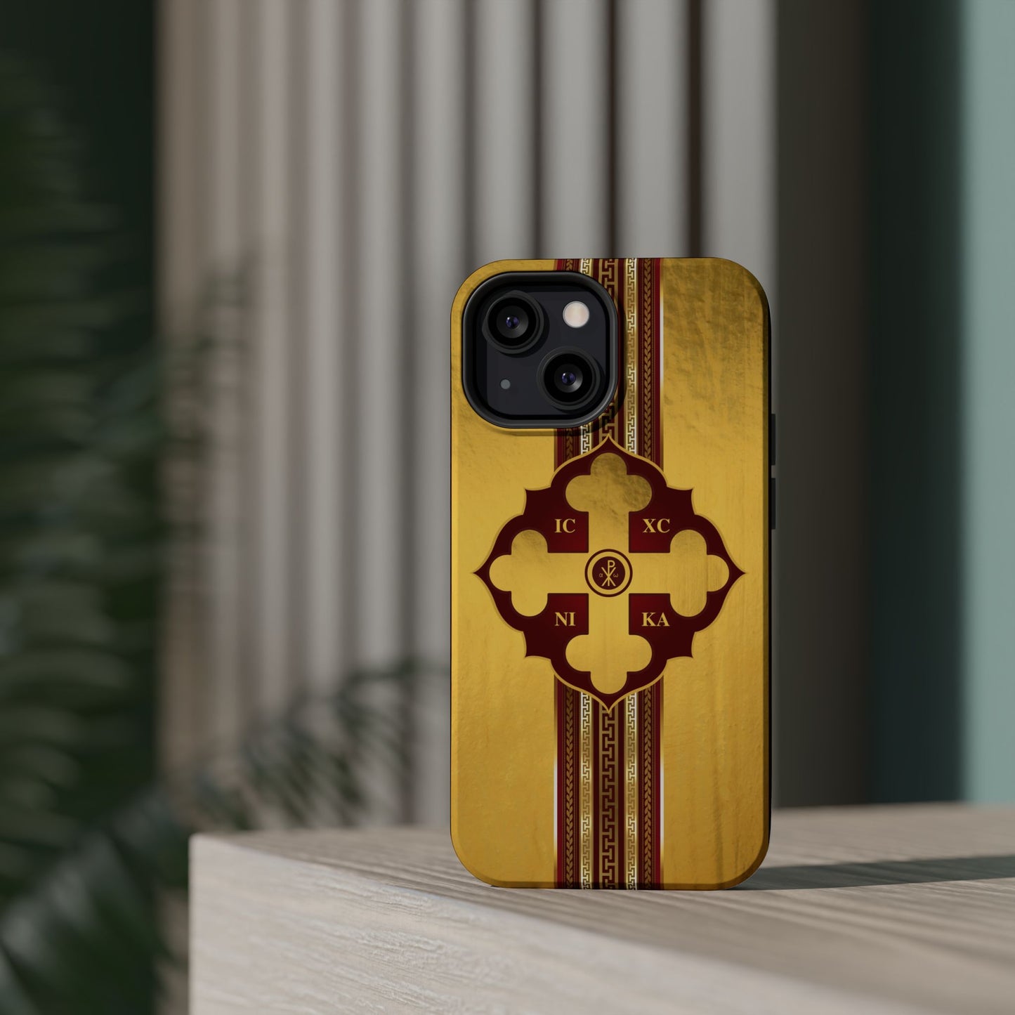 Greek Orthodox Cross Magnetic Impact-Resistant Phone Case