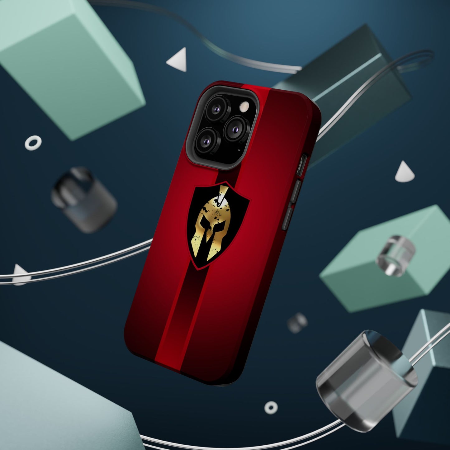 Spartan Helmet Magnetic Impact-Resistant Phone Case