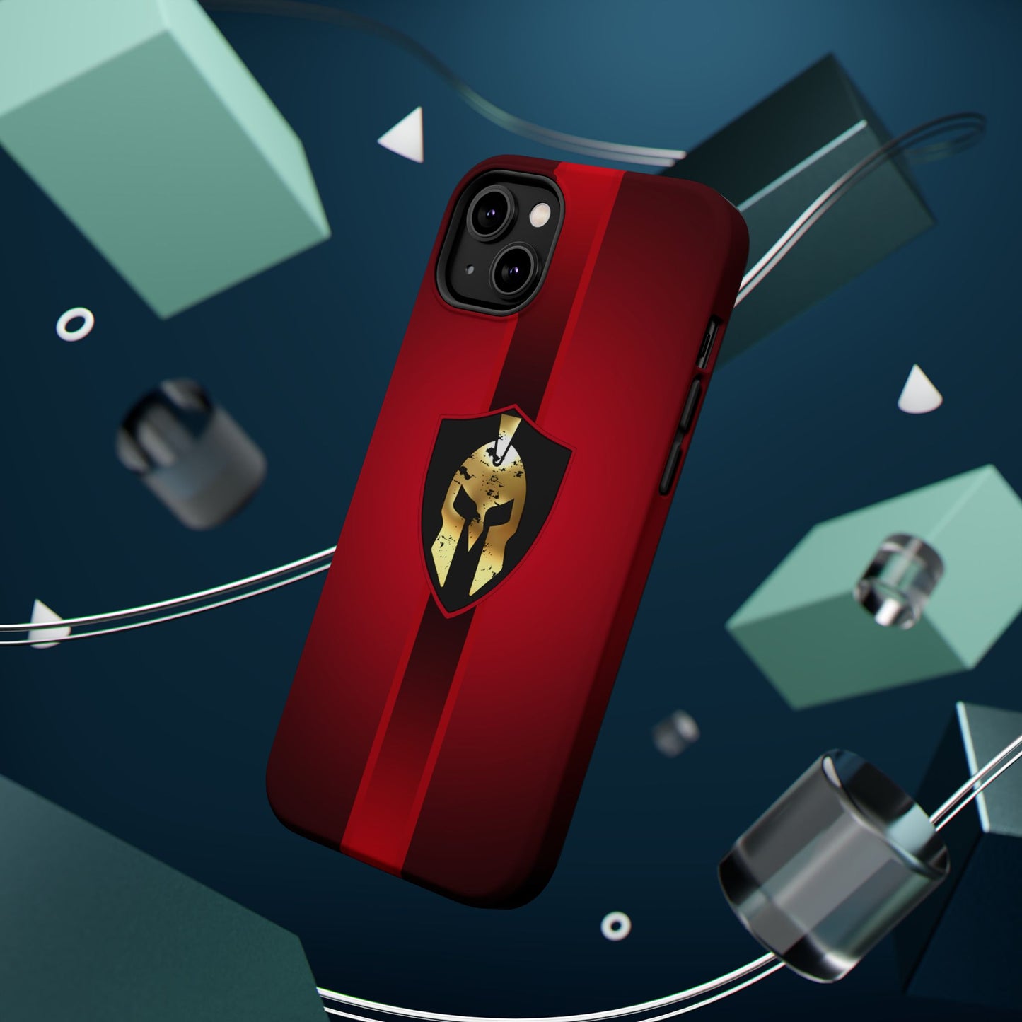 Spartan Helmet Magnetic Impact-Resistant Phone Case
