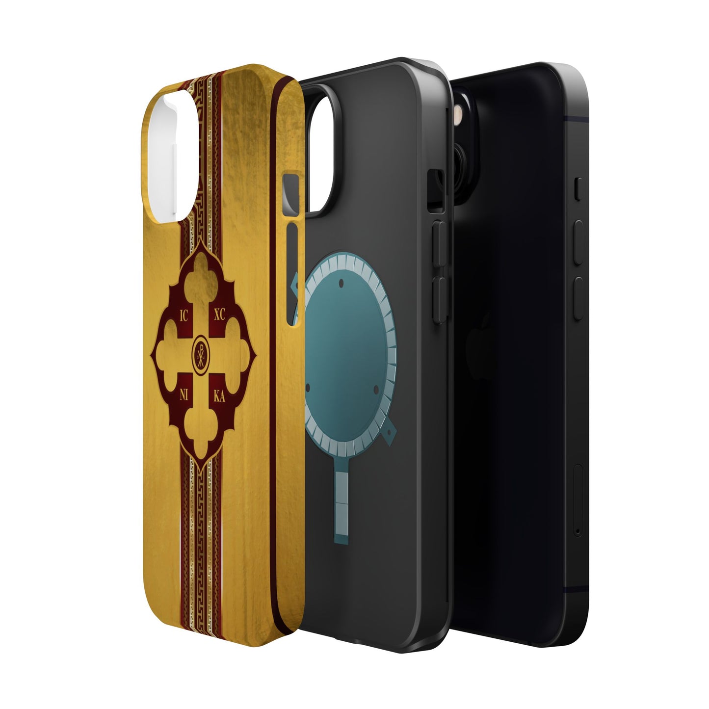 Greek Orthodox Cross Magnetic Impact-Resistant Phone Case