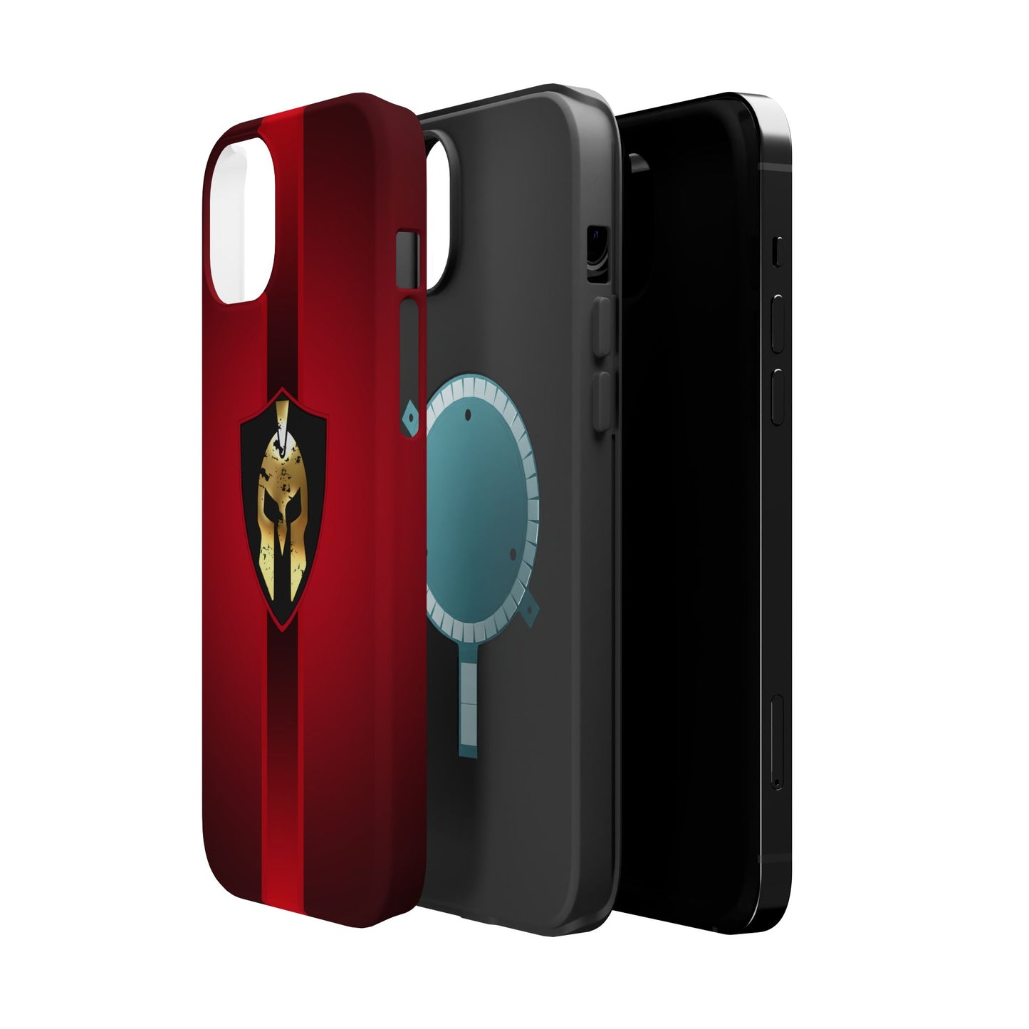 Spartan Helmet Magnetic Impact-Resistant Phone Case