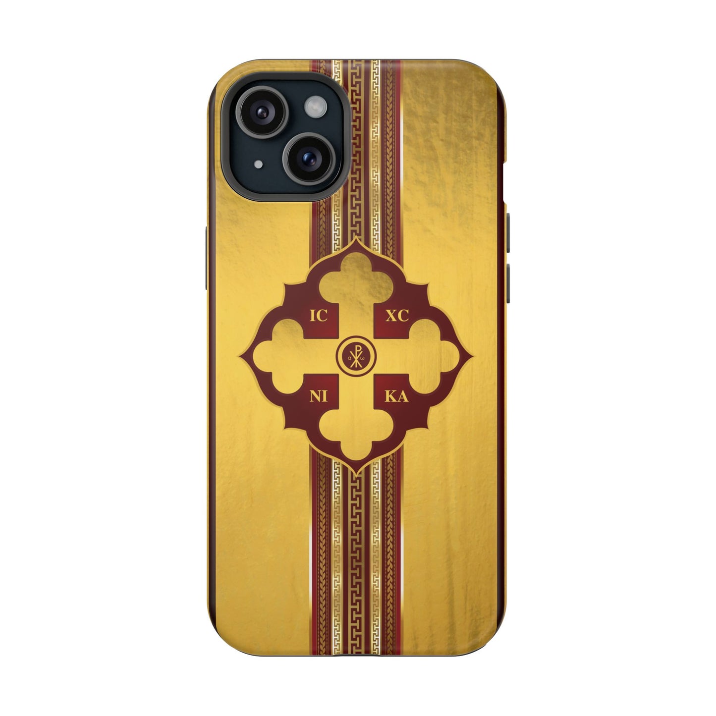 Greek Orthodox Cross Magnetic Impact-Resistant Phone Case