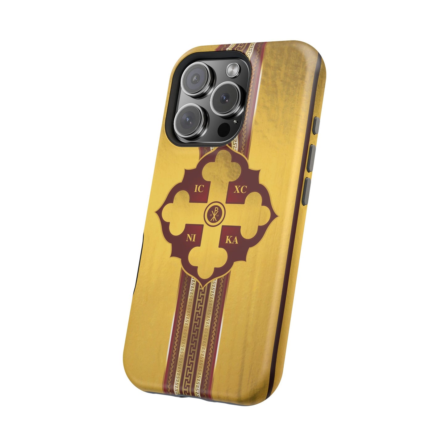 Greek Orthodox Cross Magnetic Impact-Resistant Phone Case