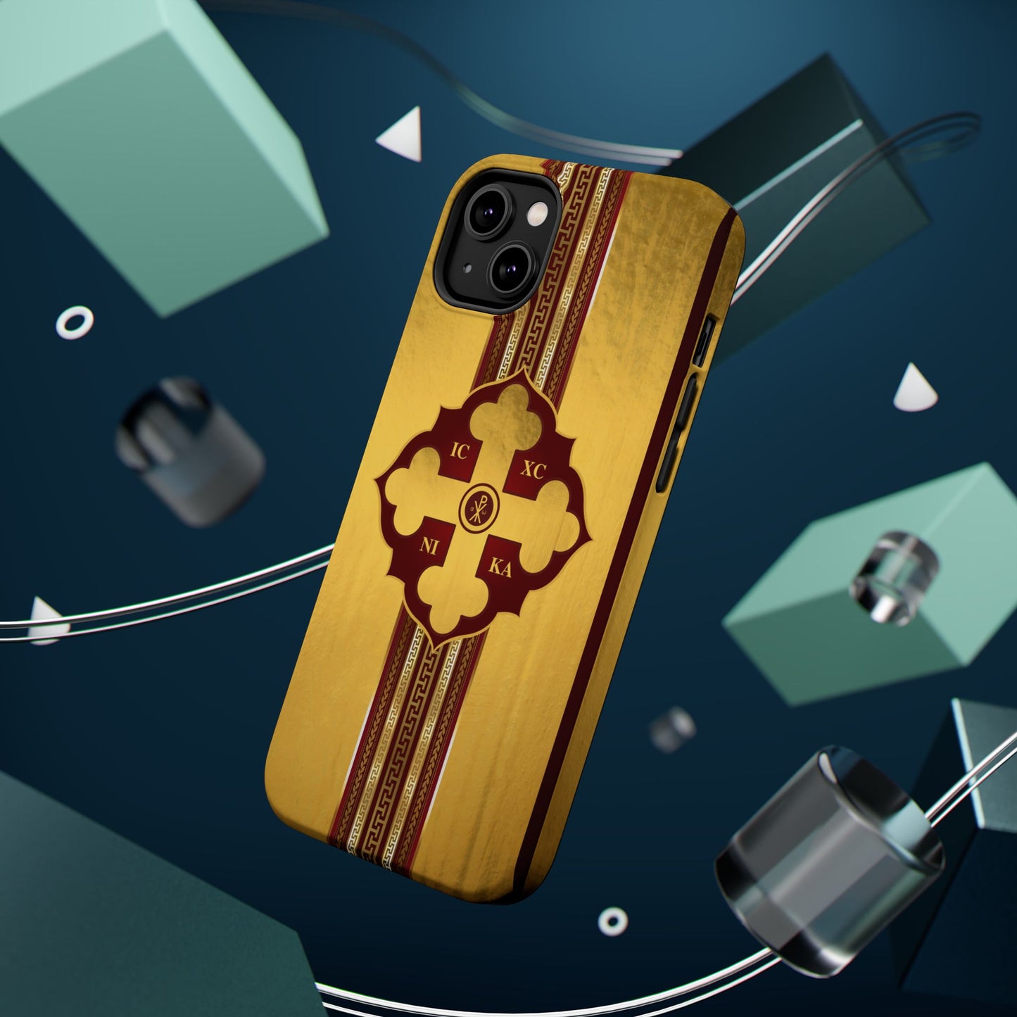 Greek Orthodox Cross Magnetic Impact-Resistant Phone Case